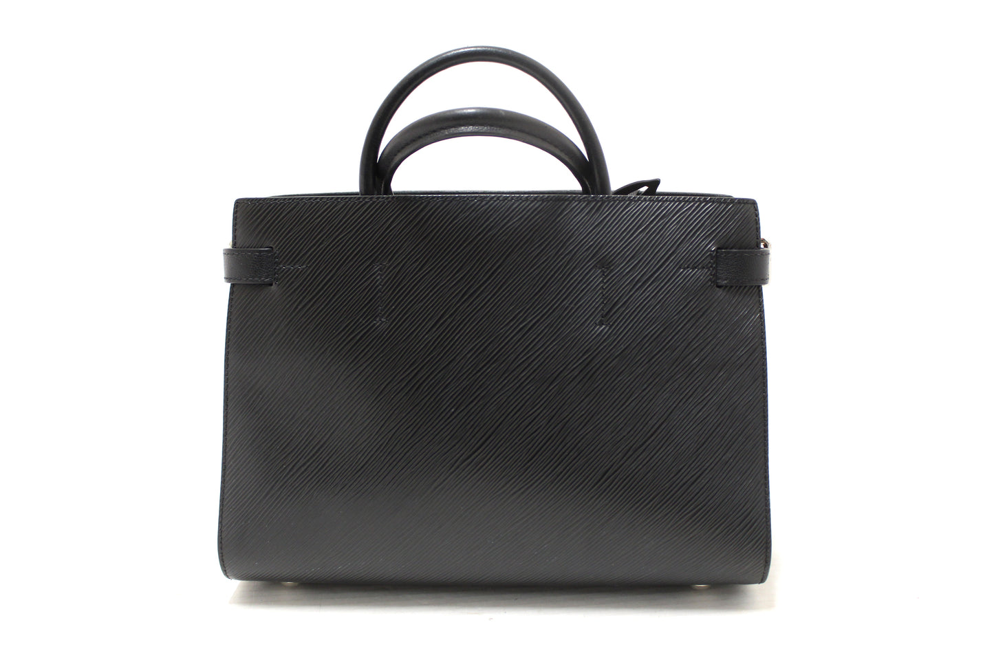 Louis Vuitton Black Epi Grained Cowhide Leather Twist Tote Bag
