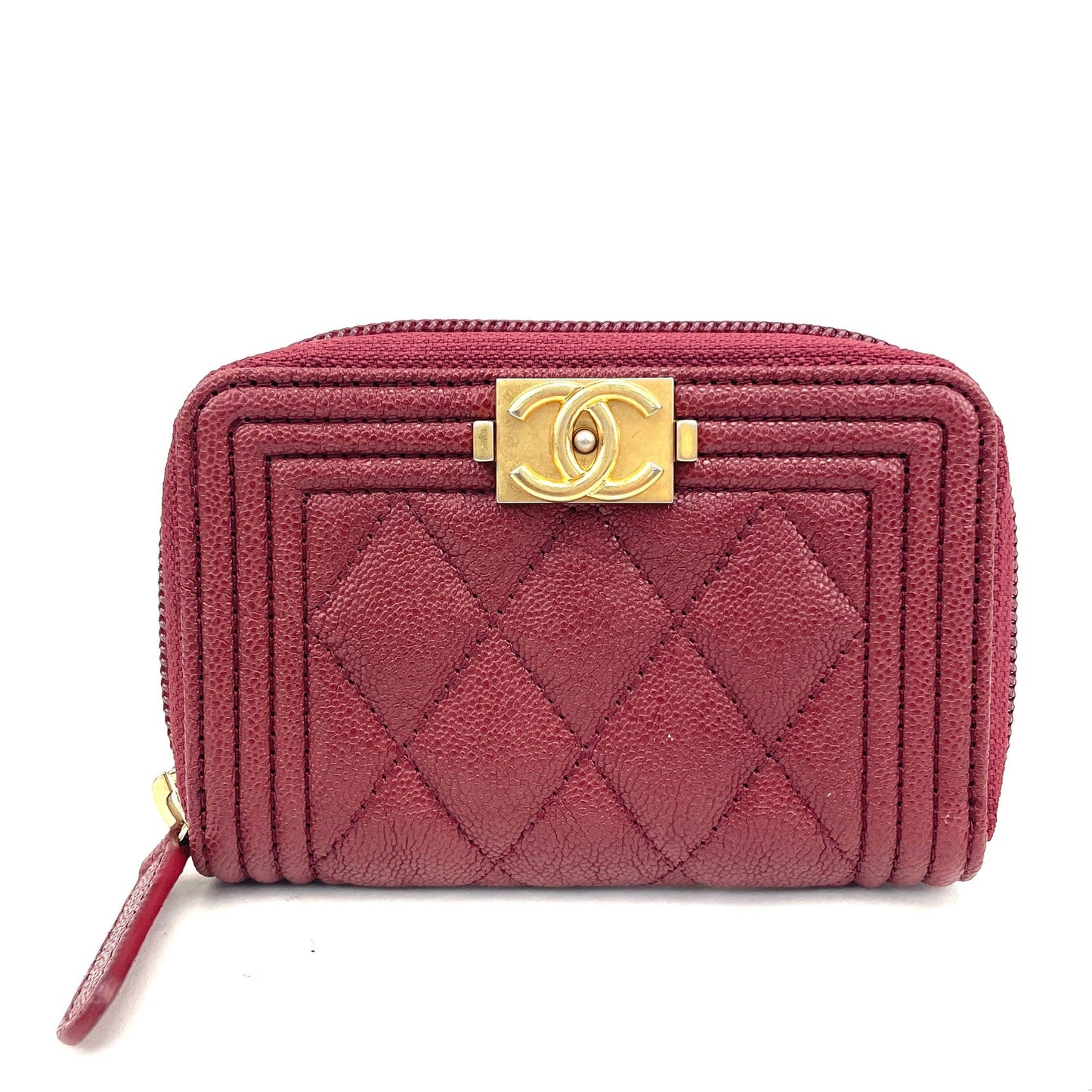 Chanel Boy O-Coin Purse CC  Wallet