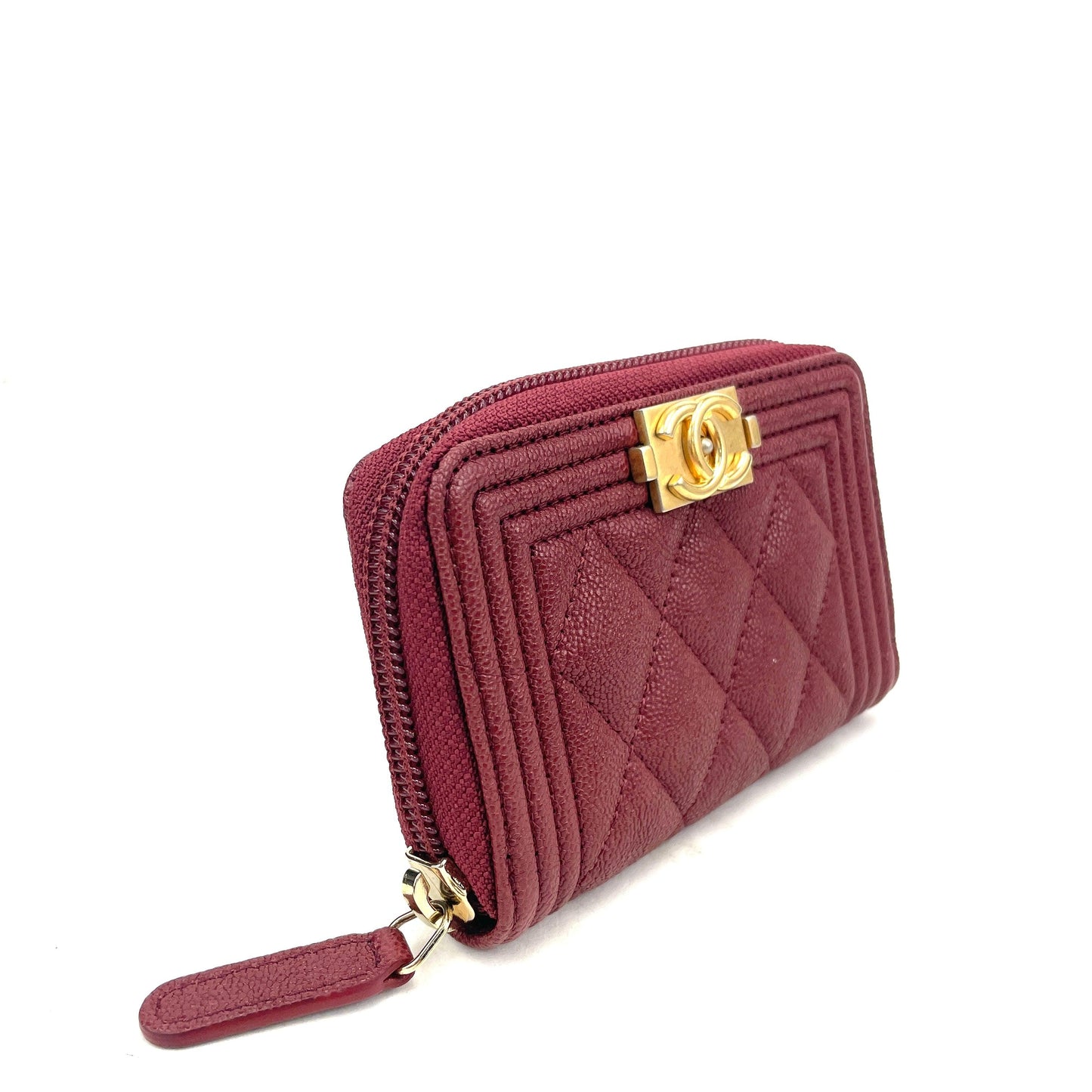 Chanel Boy O-Coin Purse CC  Wallet
