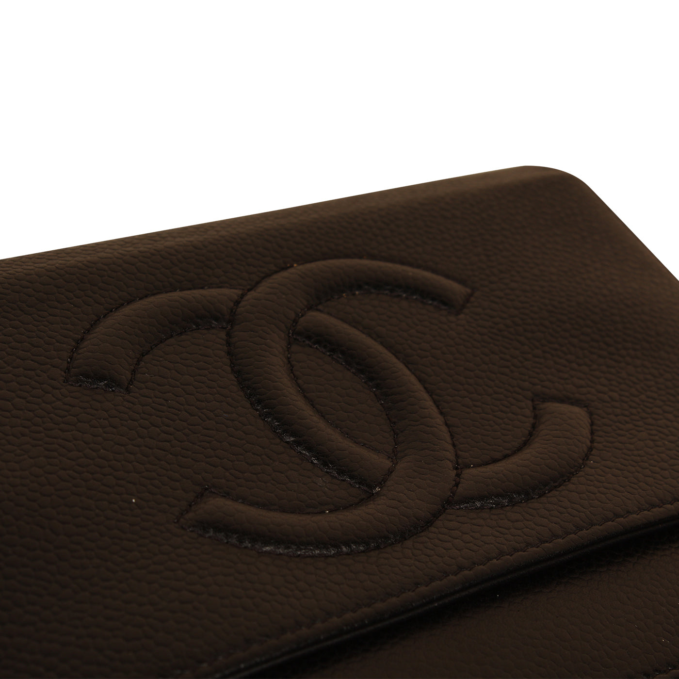 Chanel Classic CC Wallet on Chain