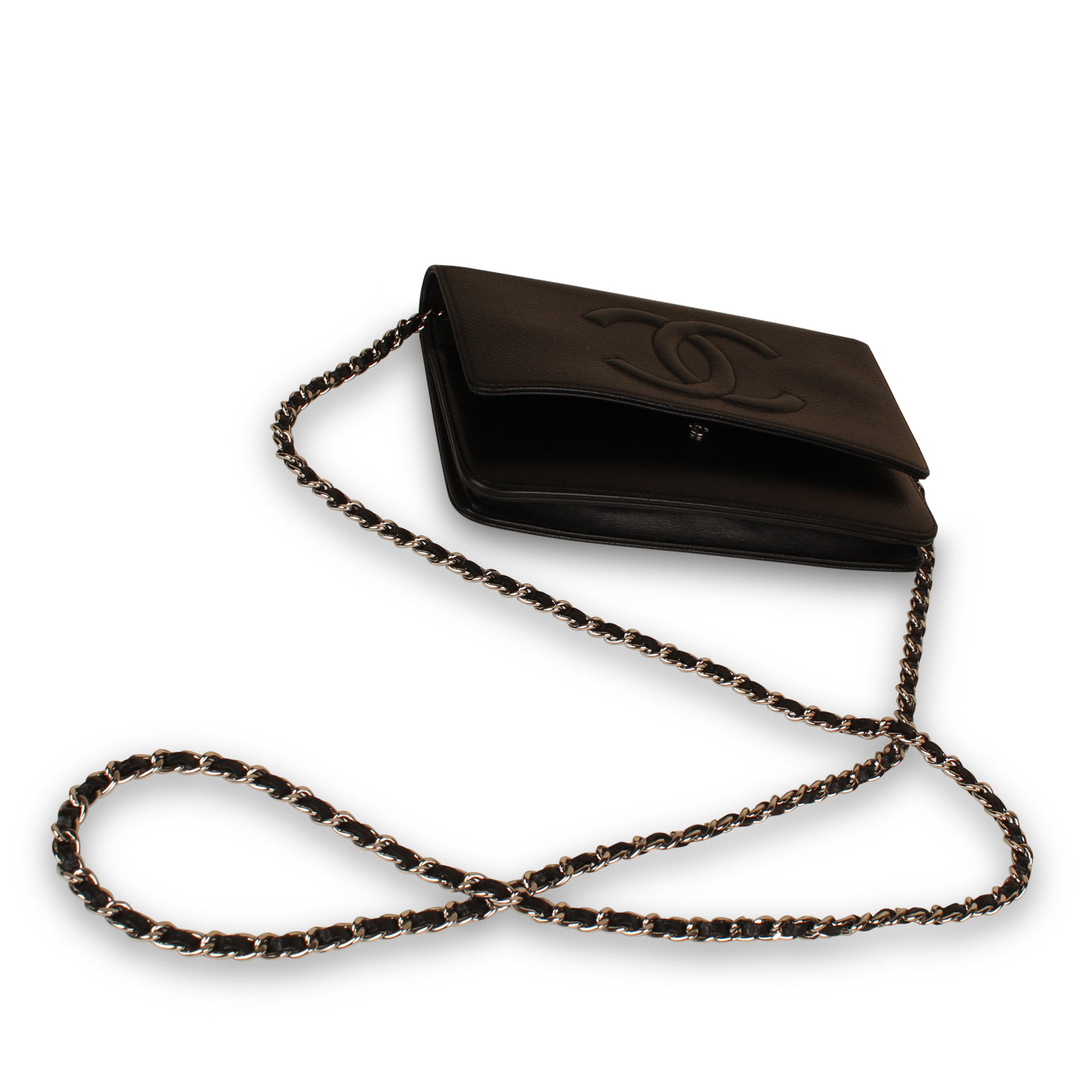 Chanel Classic CC Wallet on Chain