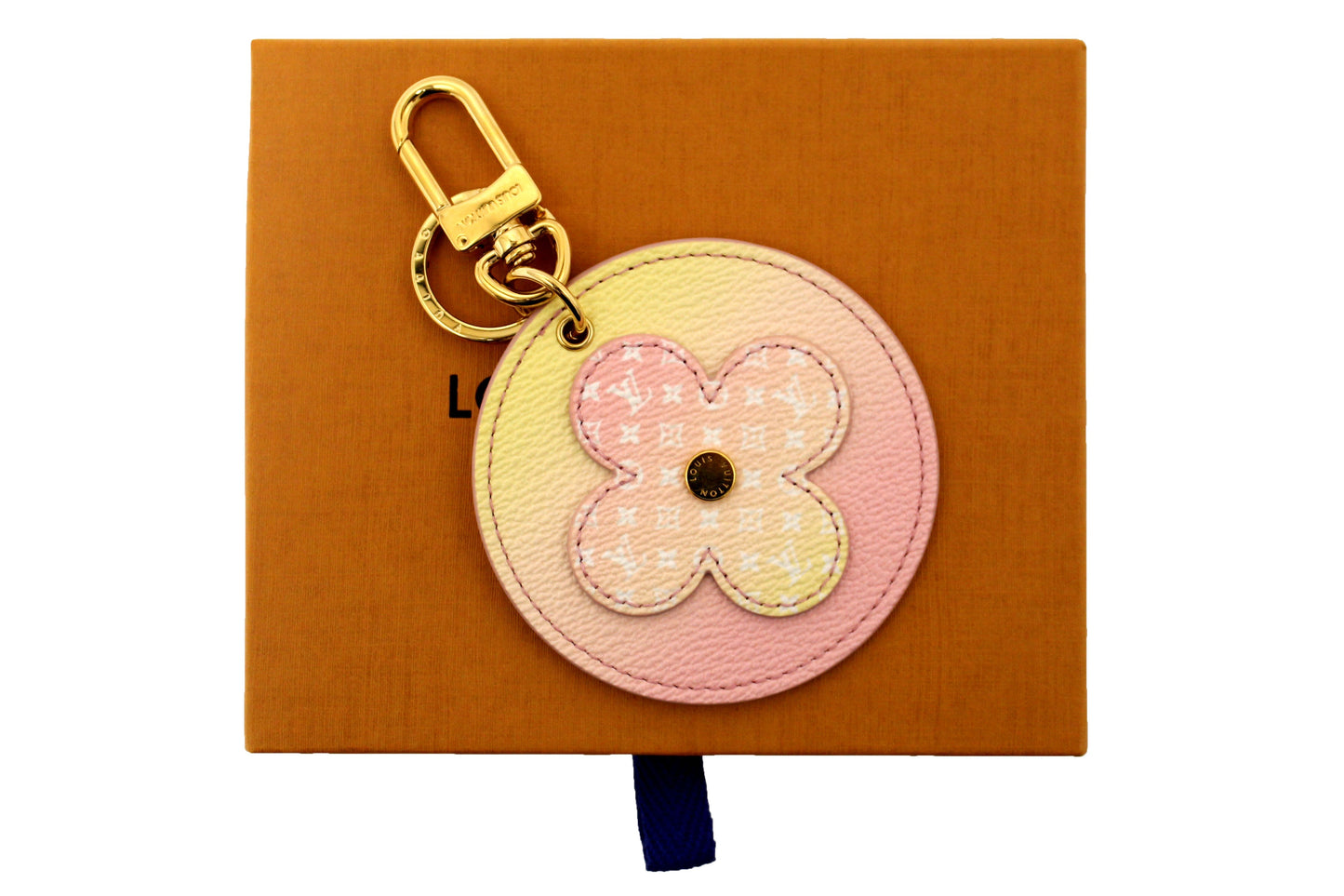 Louis Vuitton Light Pink Monogram By The Pool Illustre Bag Charm Key Holder