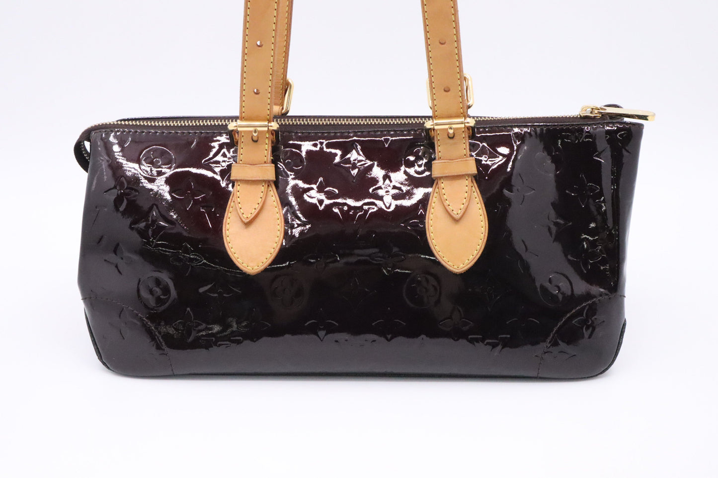 Louis Vuitton Rosewood Avenue in Amarante Vernis Leather