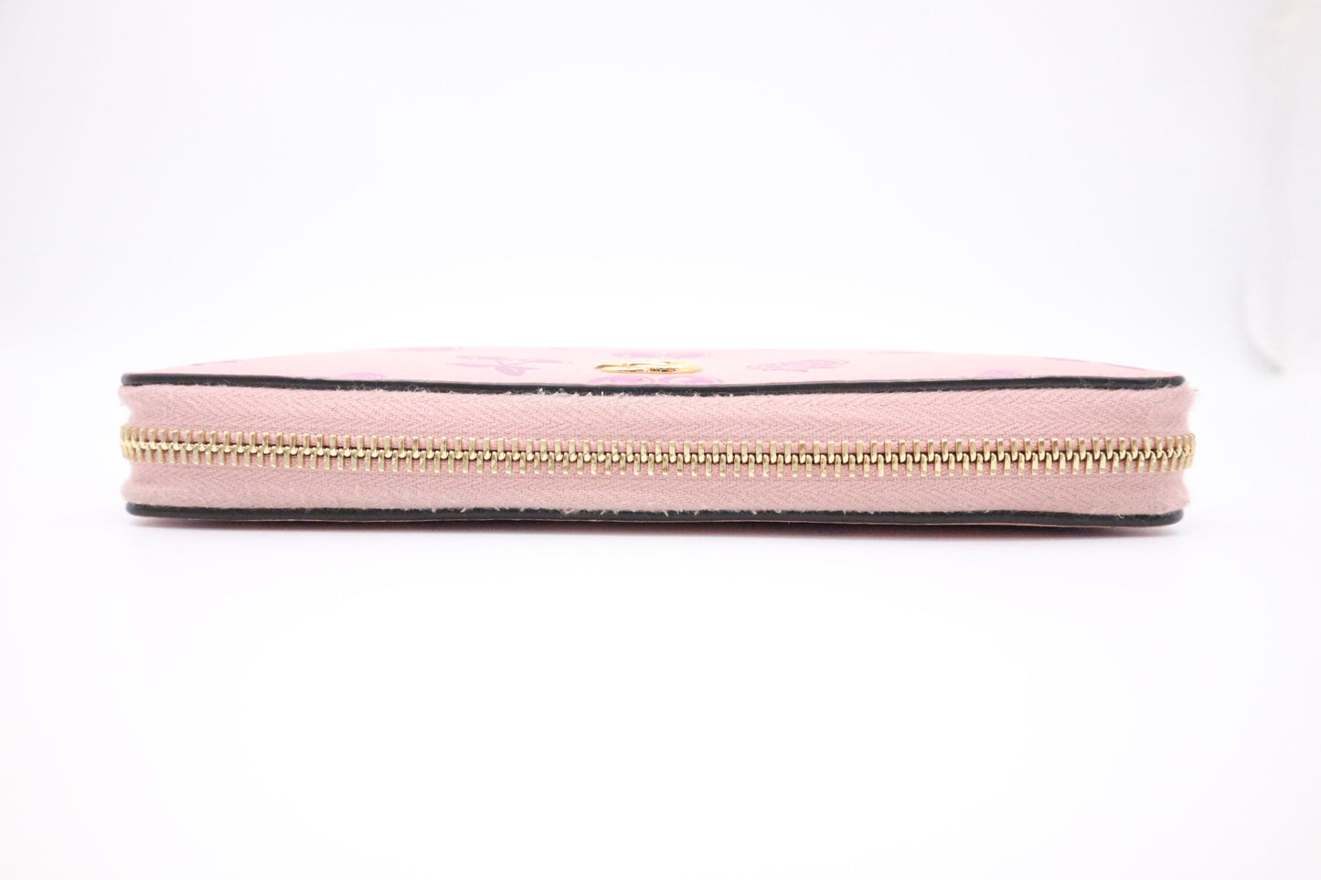 Gucci Long Wallet in Strawberry and Cherry Pink Leather