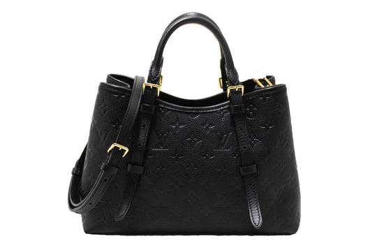Louis Vuitton Black Monogram Empreinte Babylone Tote PM Bag
