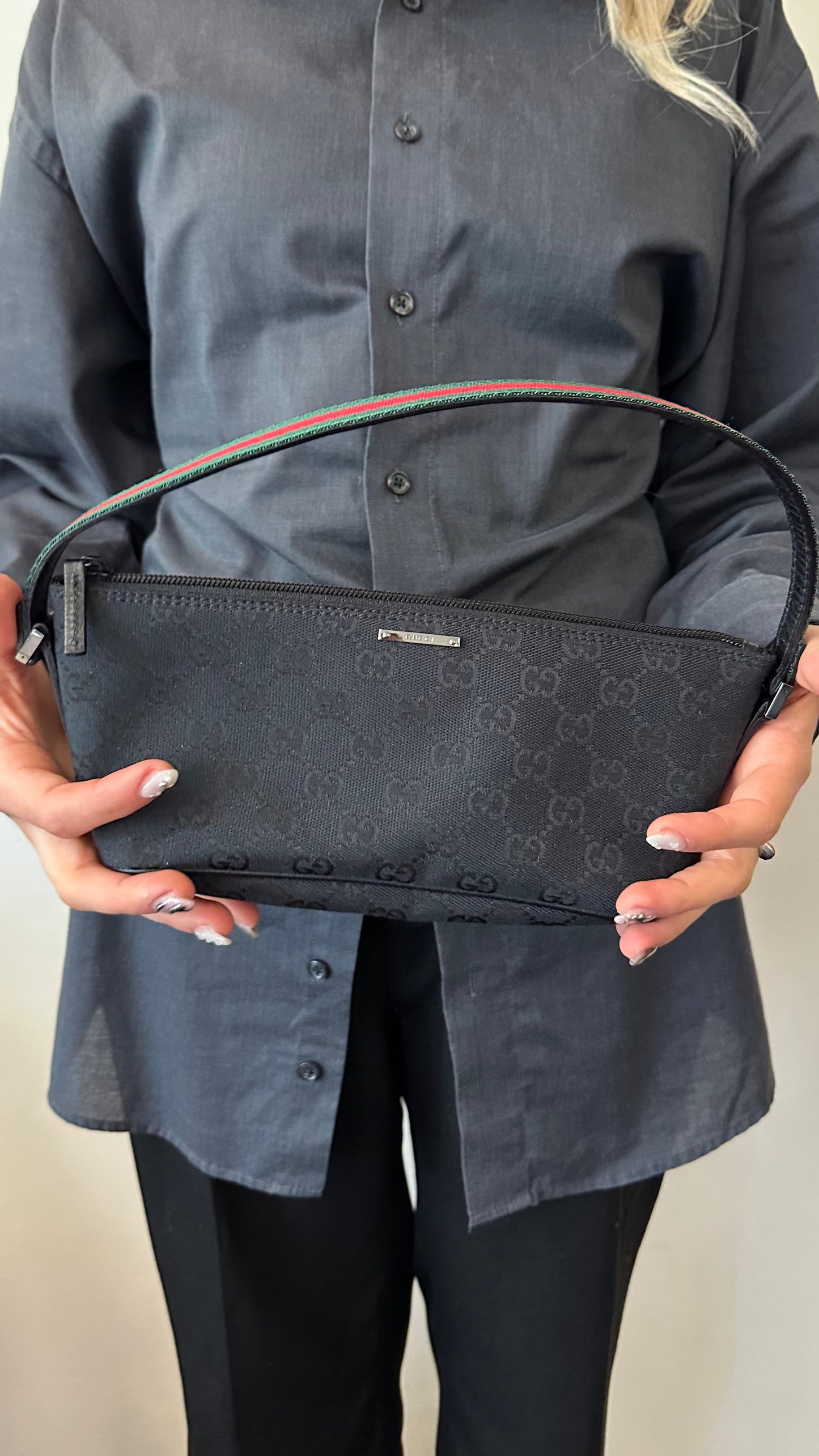 GUCCI GG Pochette Black