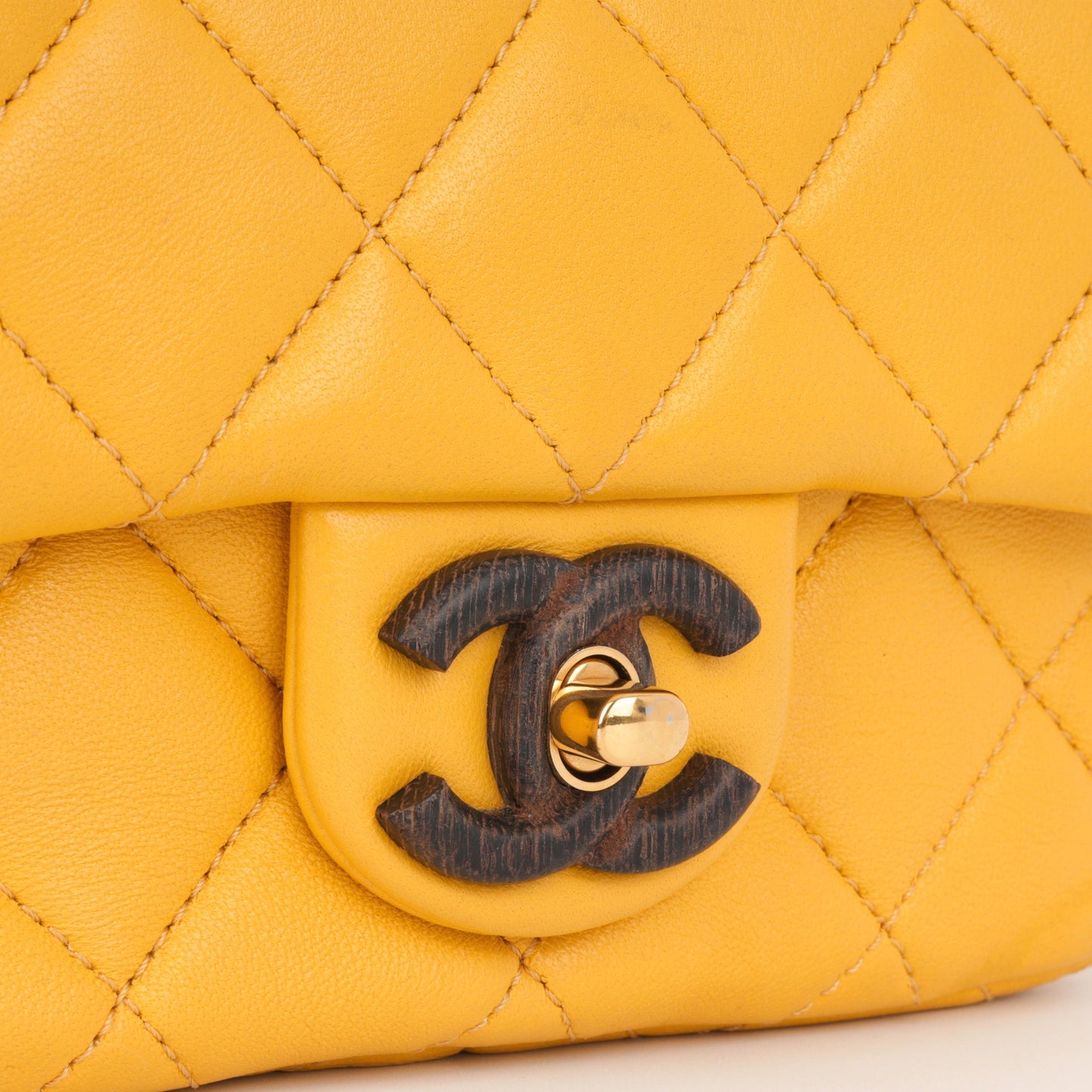 Chanel Mini Square Wenge Wood