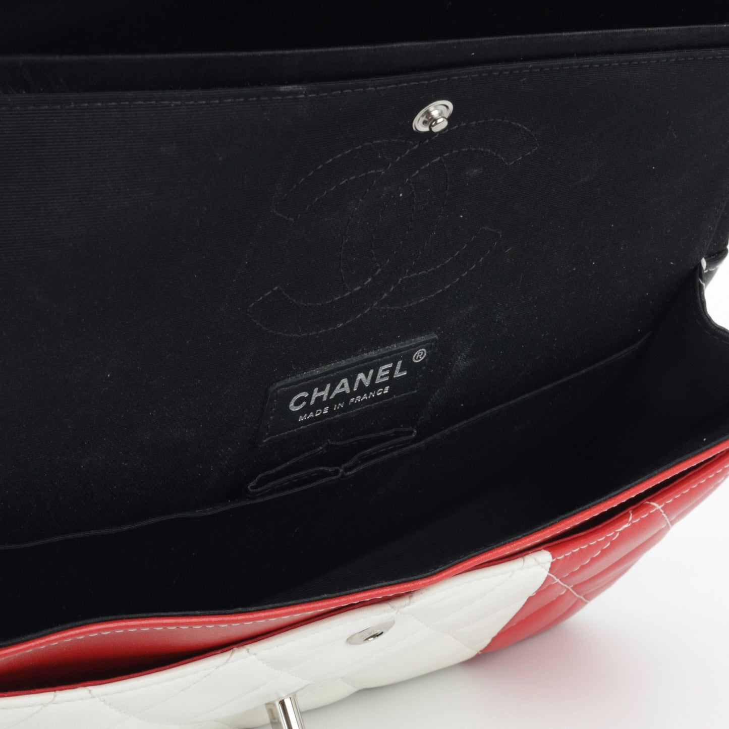 Chanel Colorblock Classic Flap Bag - Medium