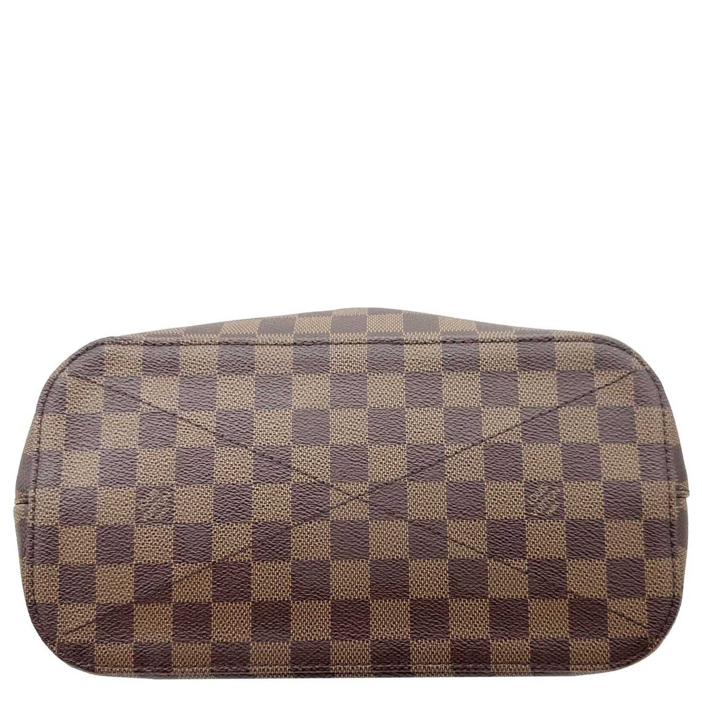 LOUIS VUITTON Siena MM Damier Ebene Shoulder Bag Brown