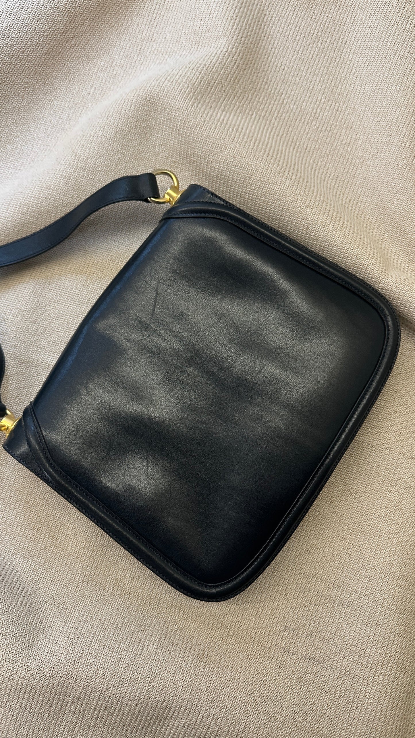 GUCCI   Blondie Flap Bag Blue