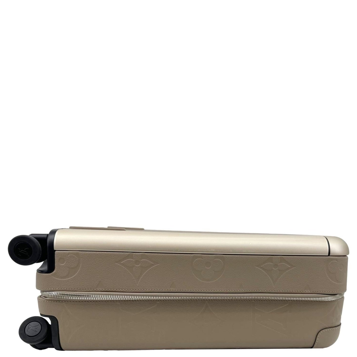 LOUIS VUITTON Horizon 55 Giant Monogram Empreinte Leather Carry On Suitcase Beige