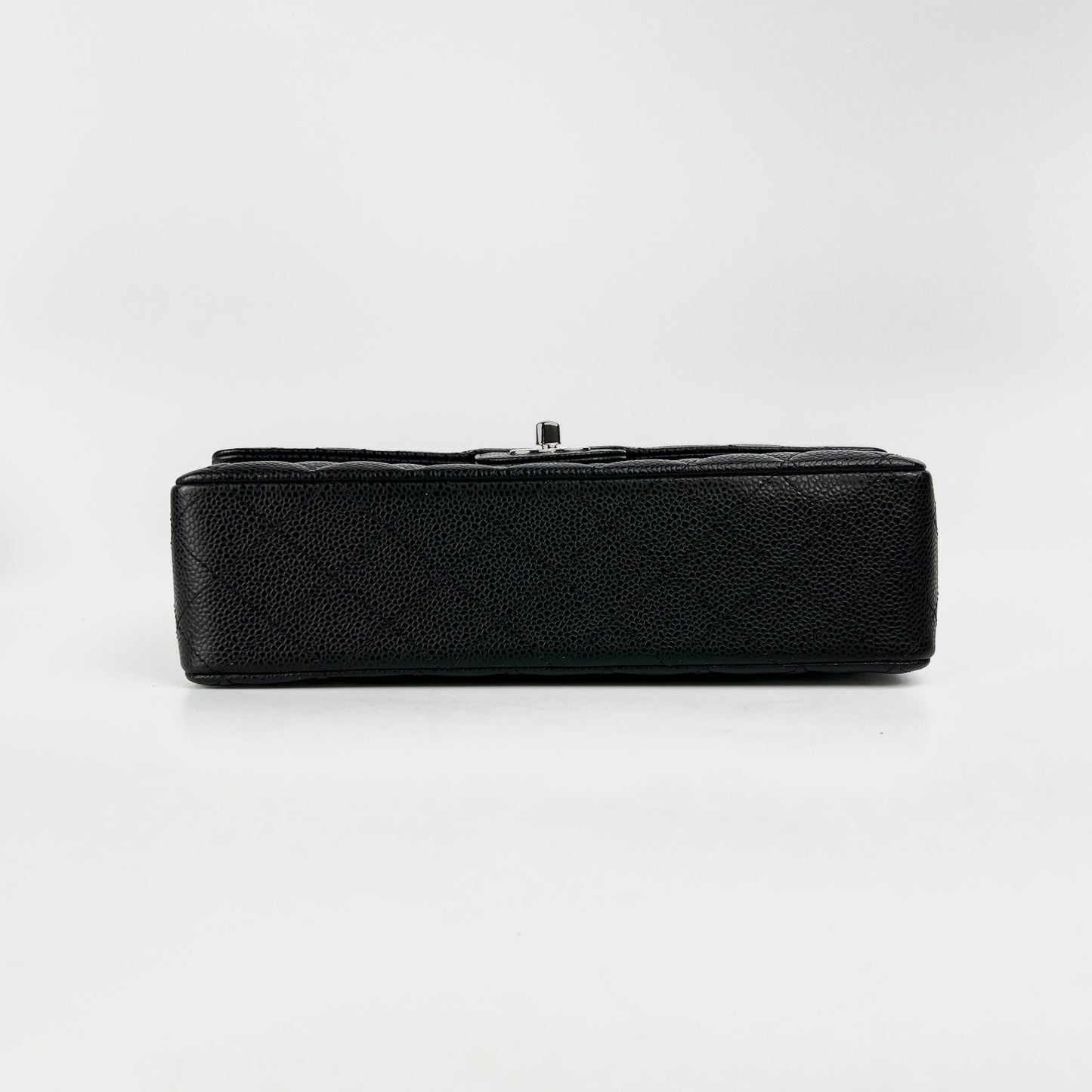 Chanel Classic Flap Medium/Large M/L Caviar Black - Series 11