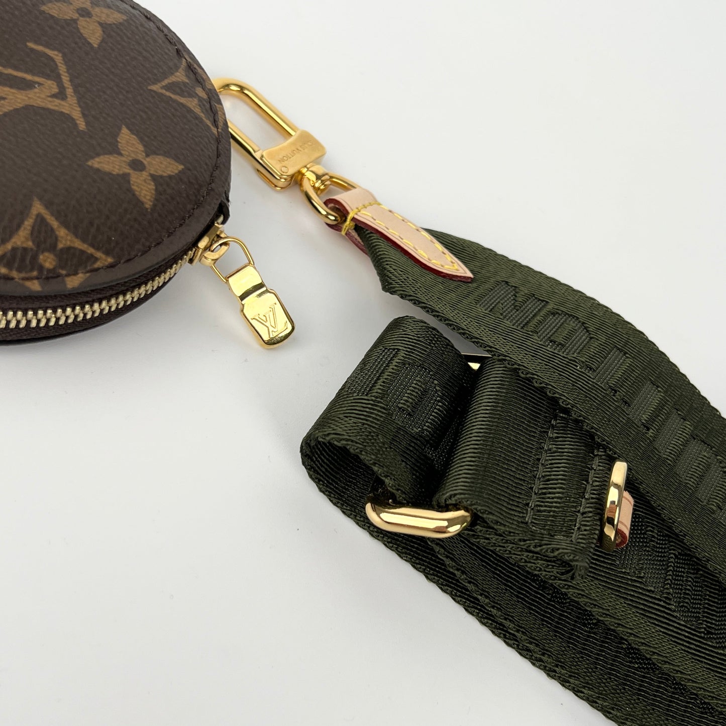 Louis Vuitton Pochette Accessories Strap and Coin Pouch Only