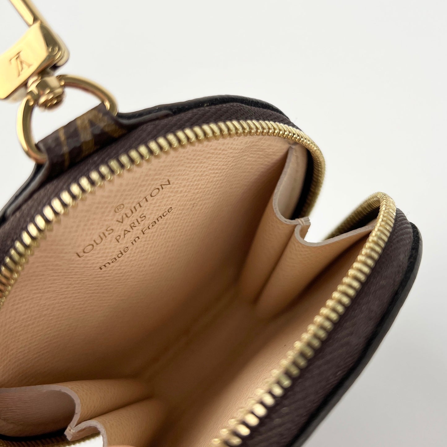 Louis Vuitton Pochette Accessories Strap and Coin Pouch Only