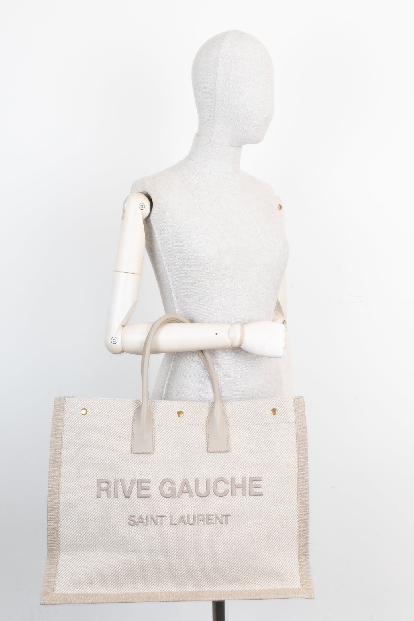 SAINT LAURENT Rive Gauche Tote Bag