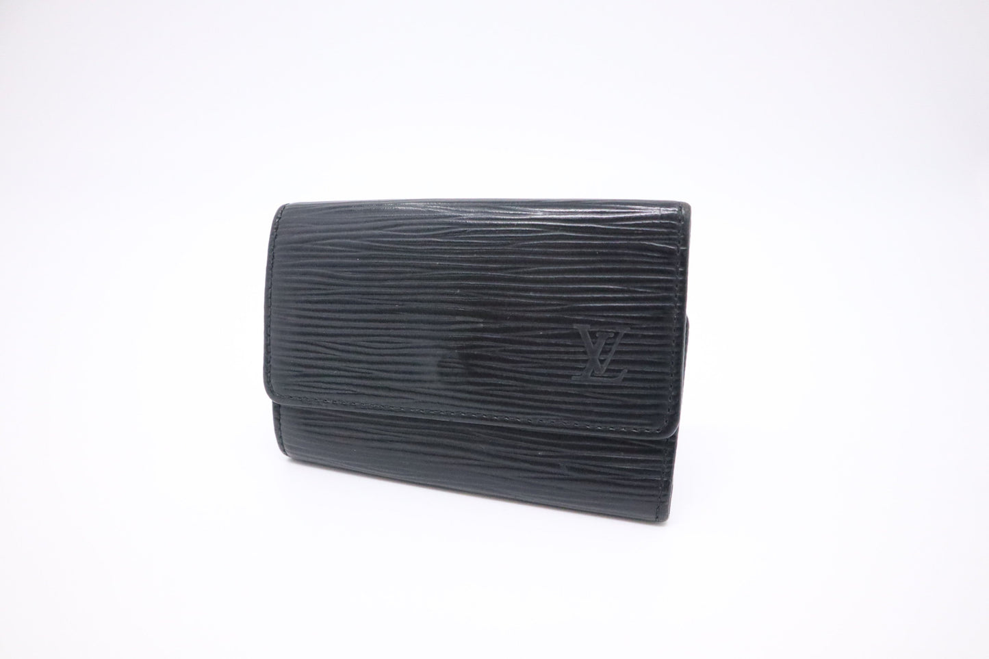 Louis Vuitton 6 Key Case in Black Epi Leather