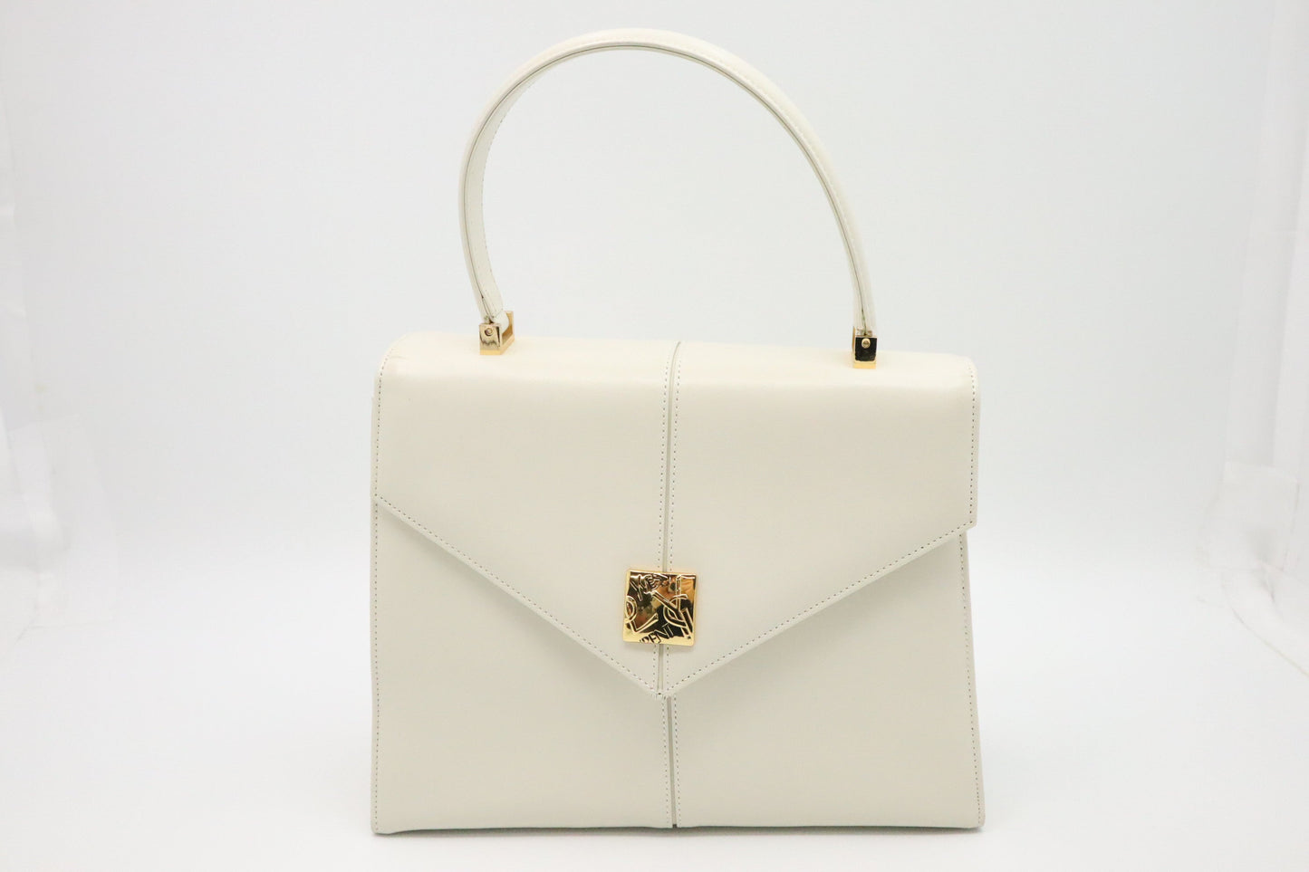 YSL Saint Laurent Handbag in White Leather