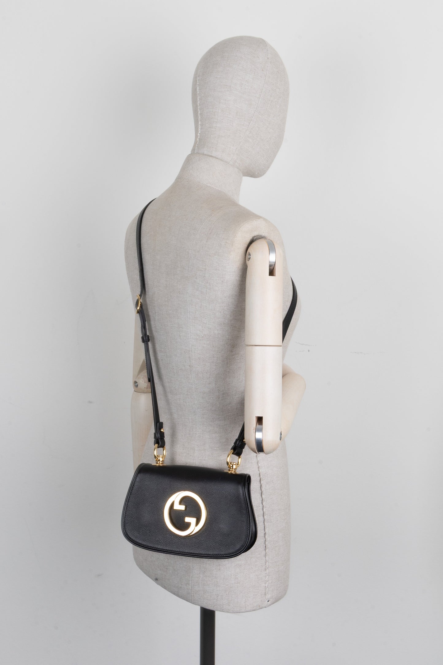 GUCCI Blondie Crossbody Bag Small Black