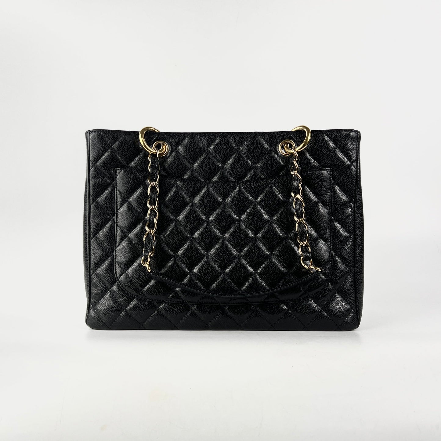 Chanel Grand Shopping Tote GST Caviar Black