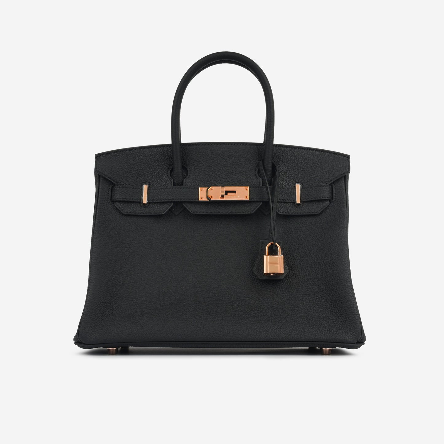 Hermès Birkin 30 - Black Togo | Rose Gold Hardware