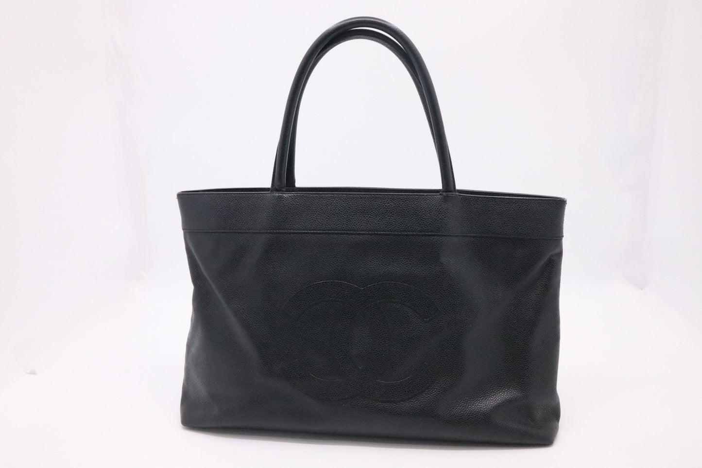 Chanel Tote in Black Caviar Leather