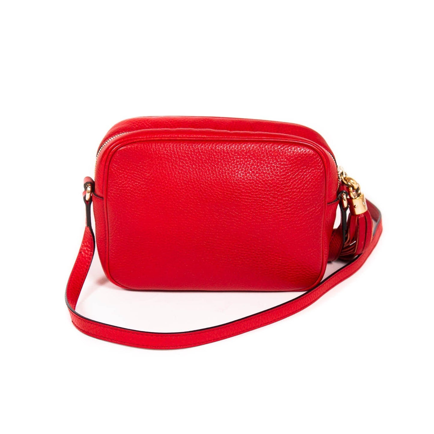 Gucci Soho Leather Canvas Shoulder Bag Style 5