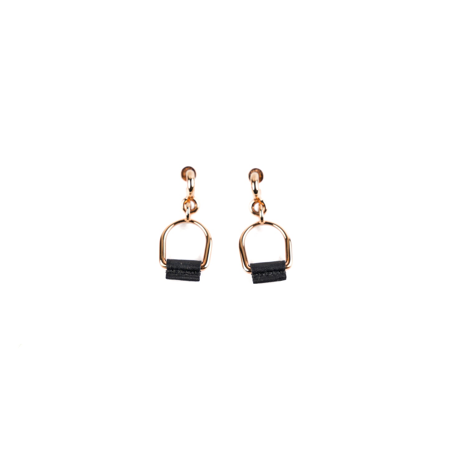 Hermes Boucles D'Oreilles PM Noir