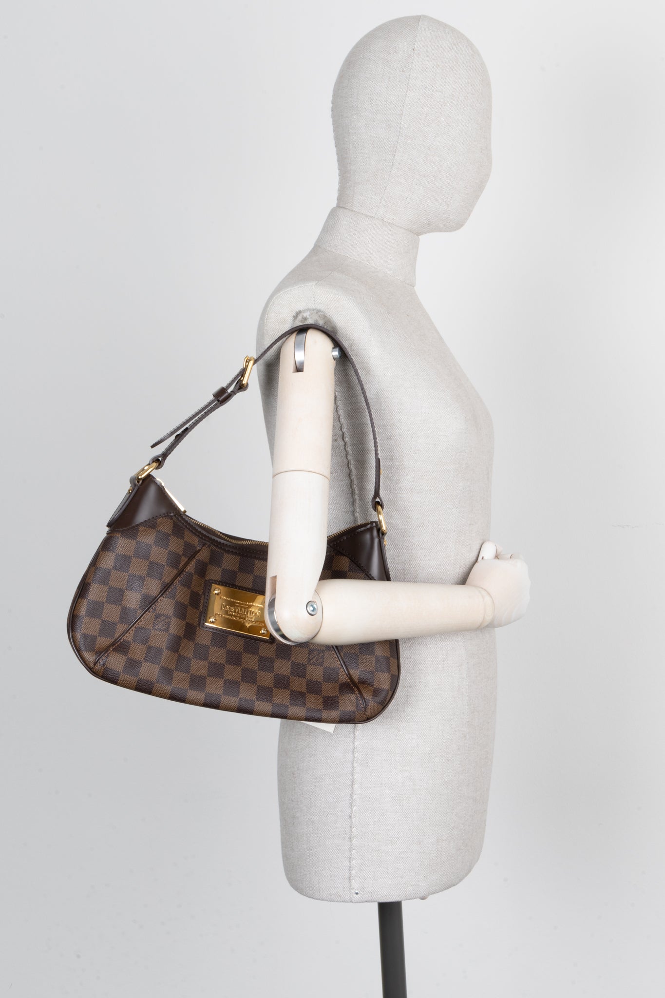 LOUIS VUITTON Thames PM Bag Damier Ebene