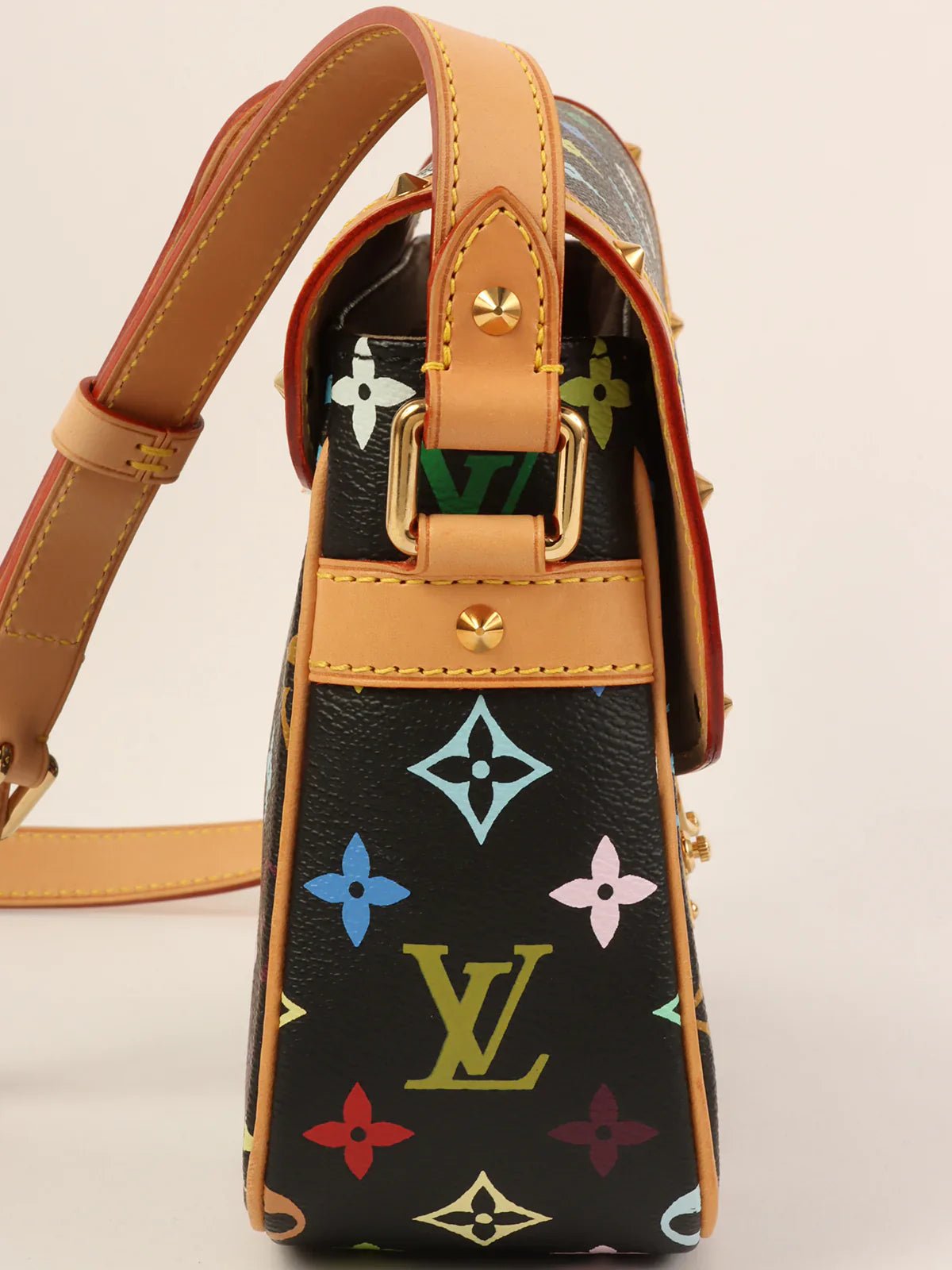 LOUIS VUITTON Monogram Multicolor Sologne Noir
