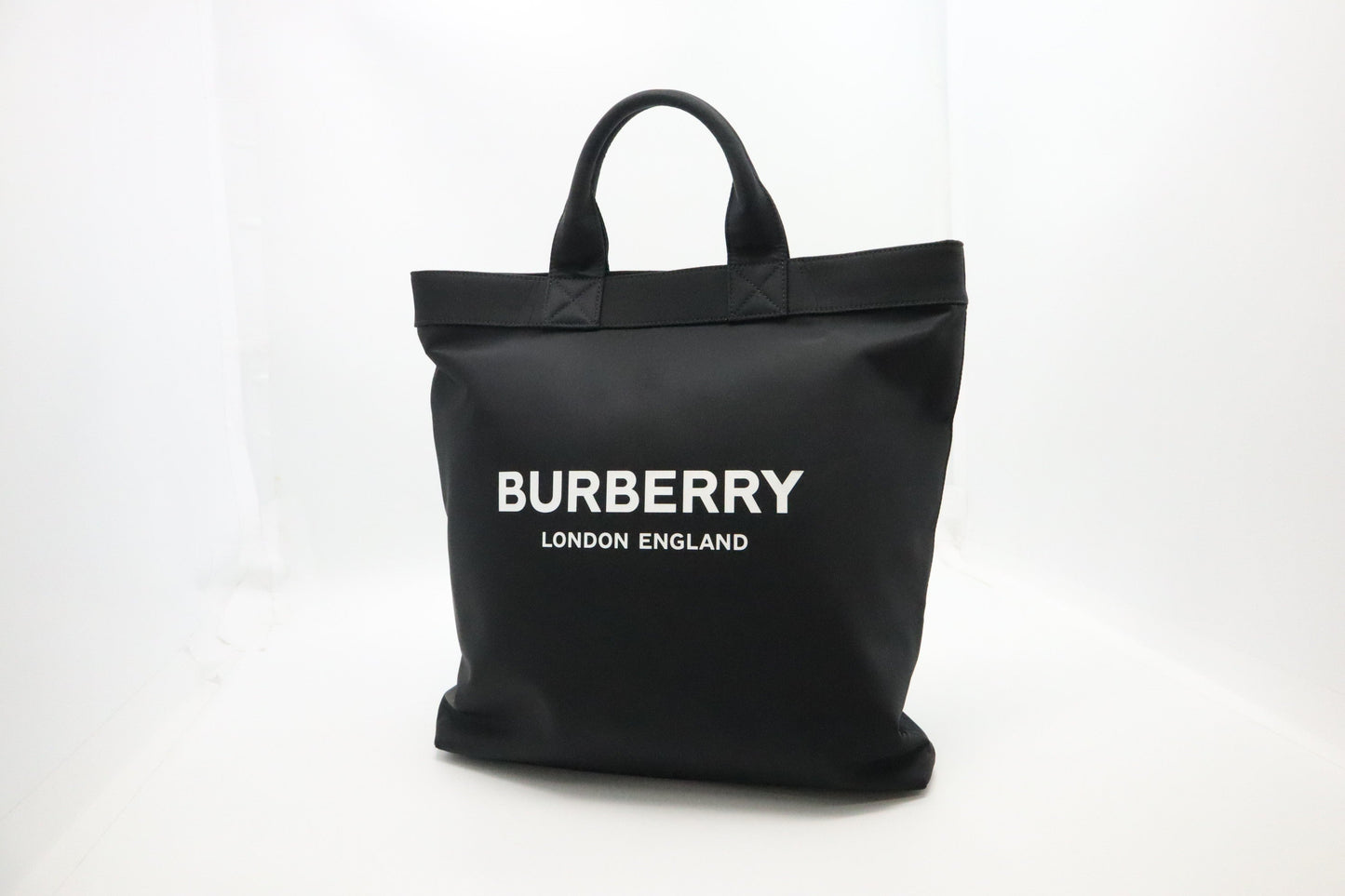 Burberry Tote in Black Nylon