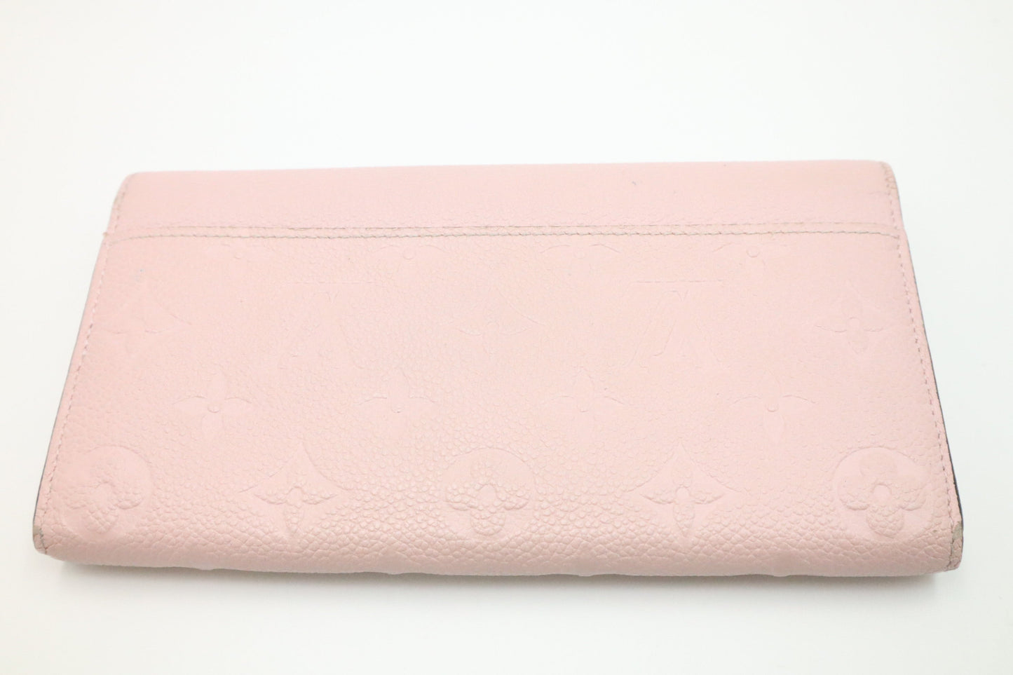 Louis Vuitton Sarah Wallet in Pink Empreinte Leather