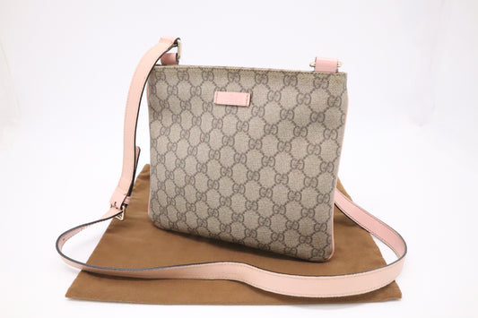 Gucci Small Crossbody in GG Supreme Canvas