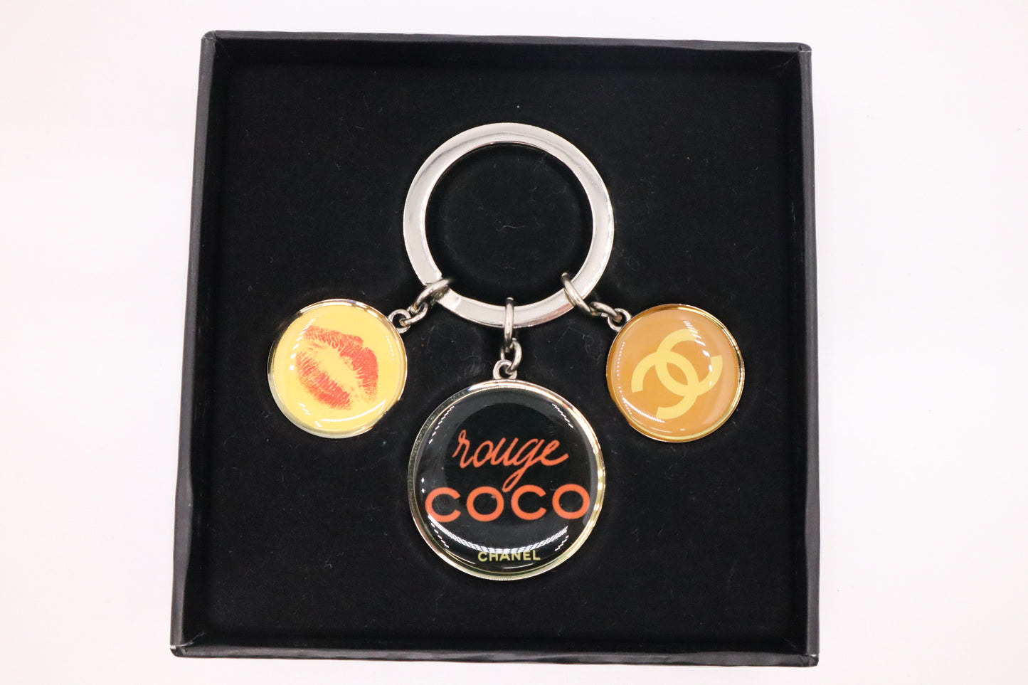 Chanel Rouge Coco Key Ring