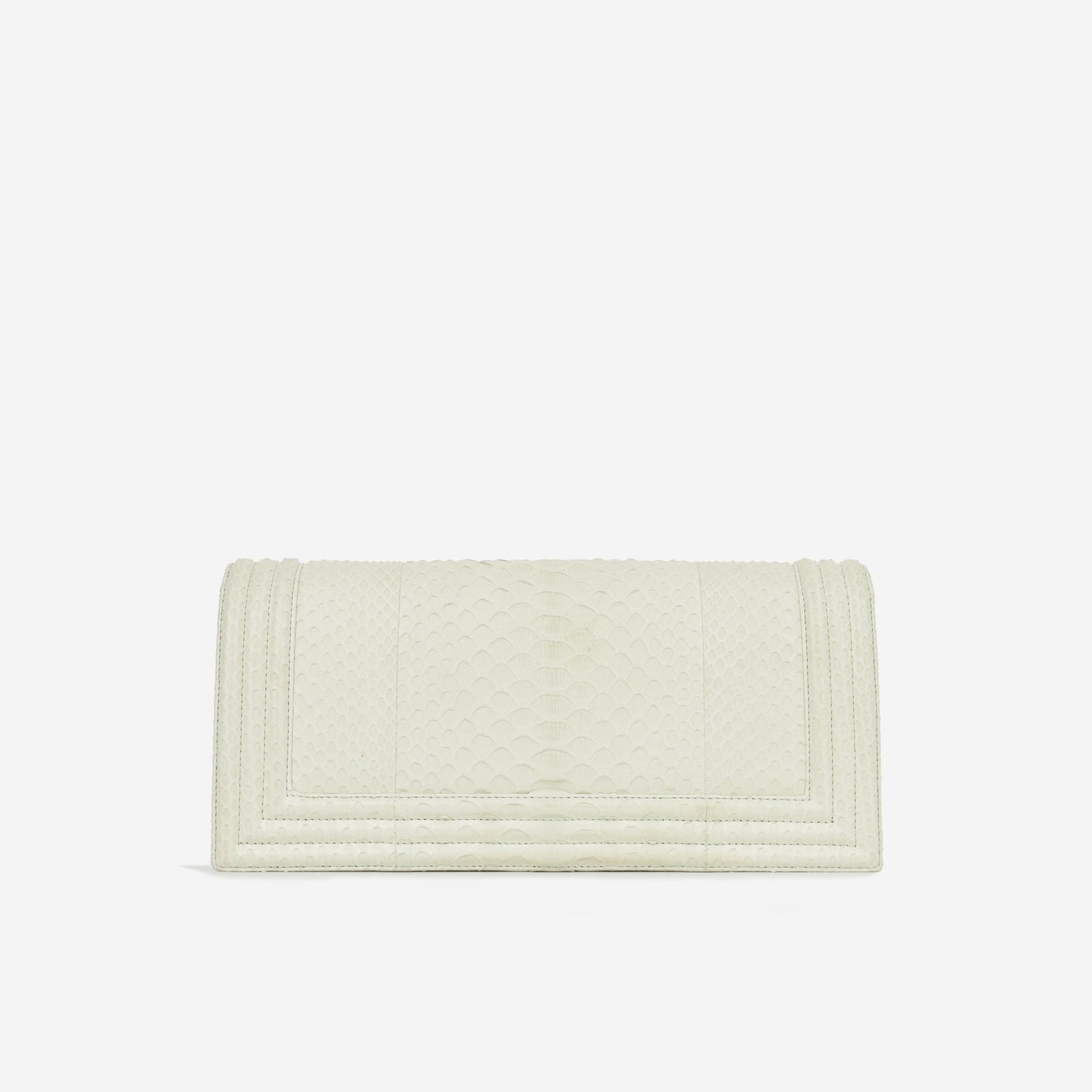 Chanel Boy Clutch - Ice Green