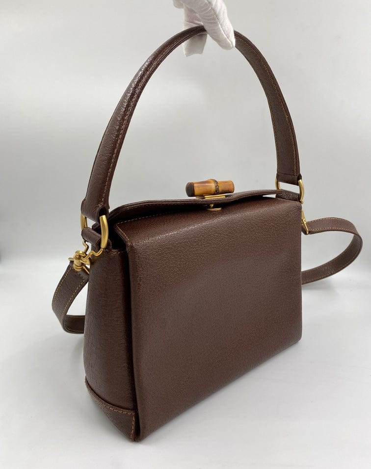 Gucci Bamboo Leather Crossbody Style 1