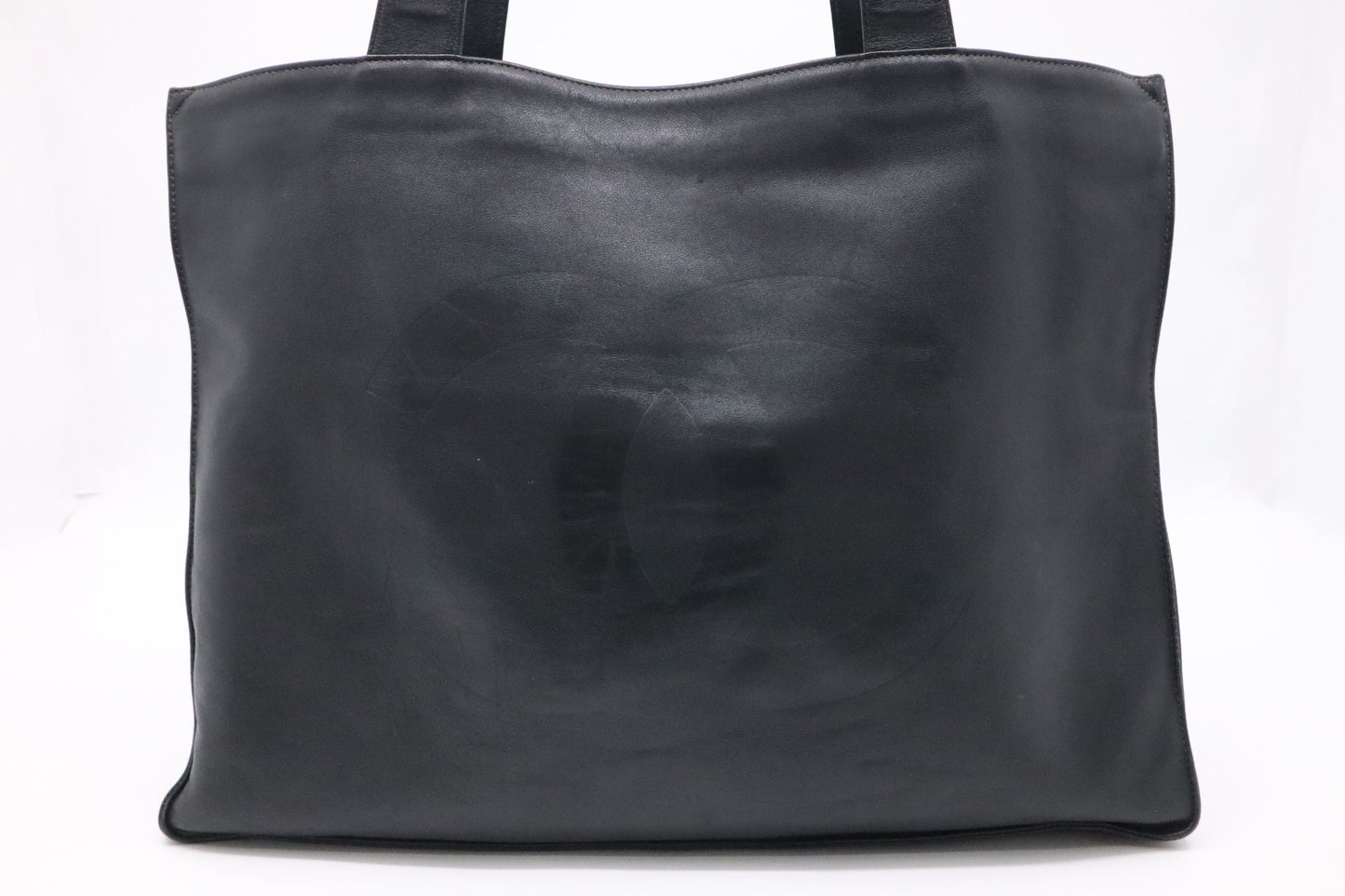Chanel Tote in Black Leather