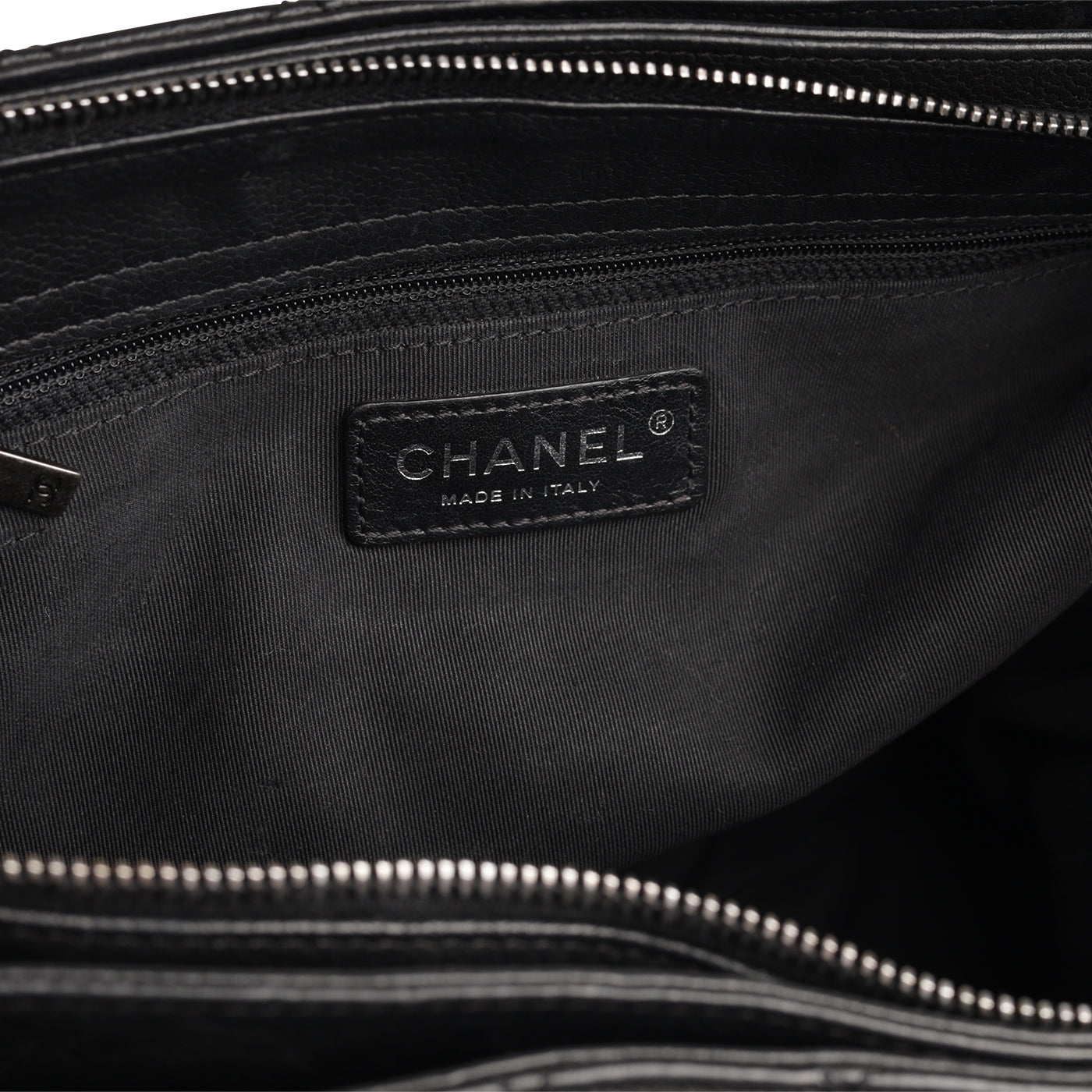 Chanel Quilted Shopper Tote - Black Caviar