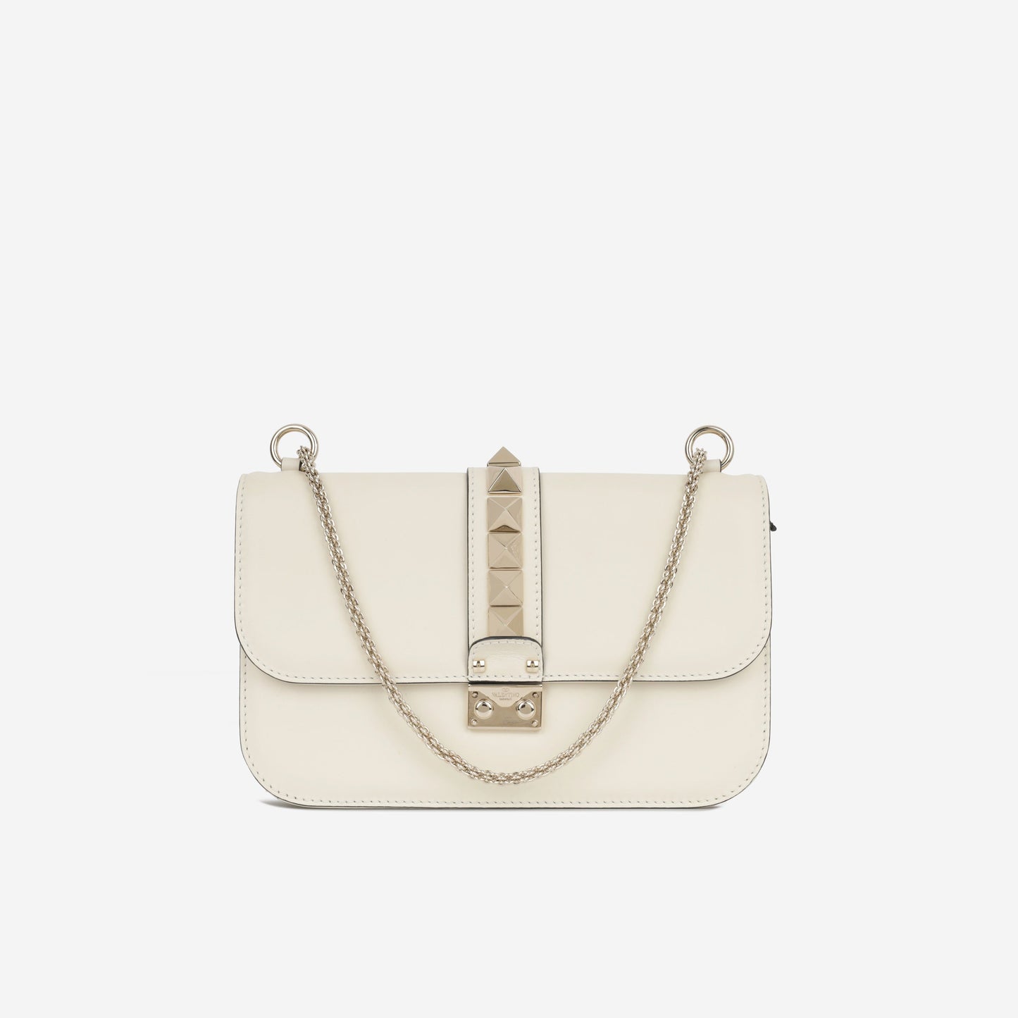 Valentino Medium Lock Rockstud Crossbody