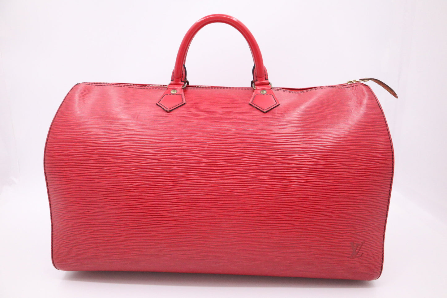 Louis Vuitton Speedy 40 in Red Epi Leather