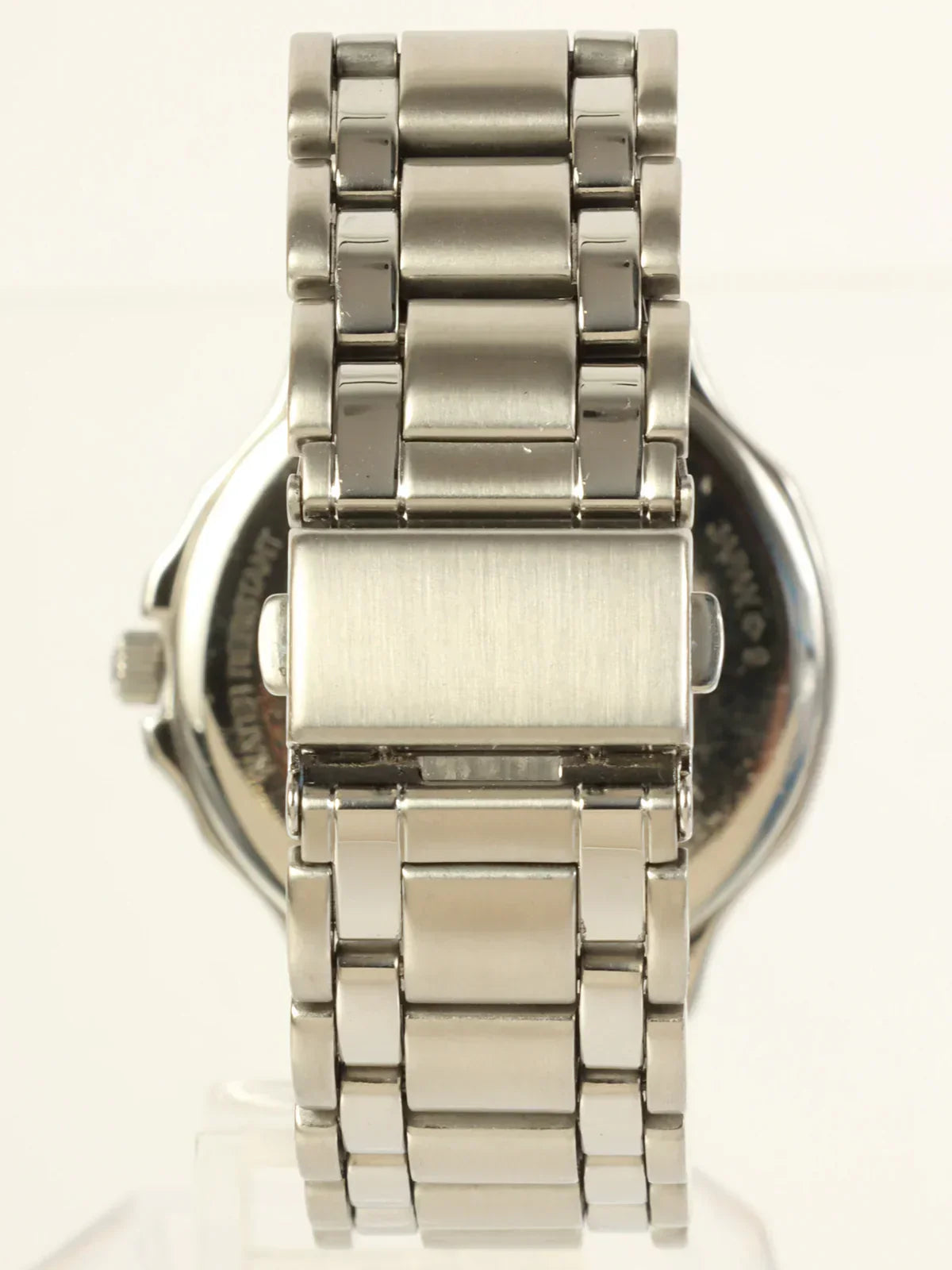 Luxury Burberry Round Logo Face Watch Silver/Black