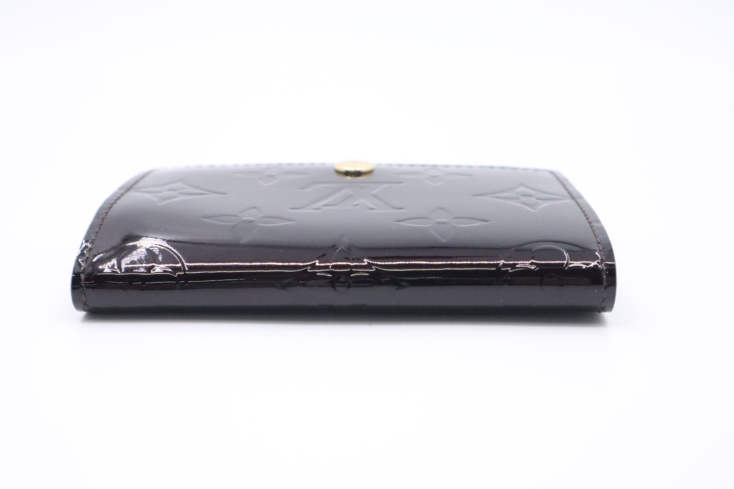 Louis Vuitton Card Case in Purple Vernis Leather