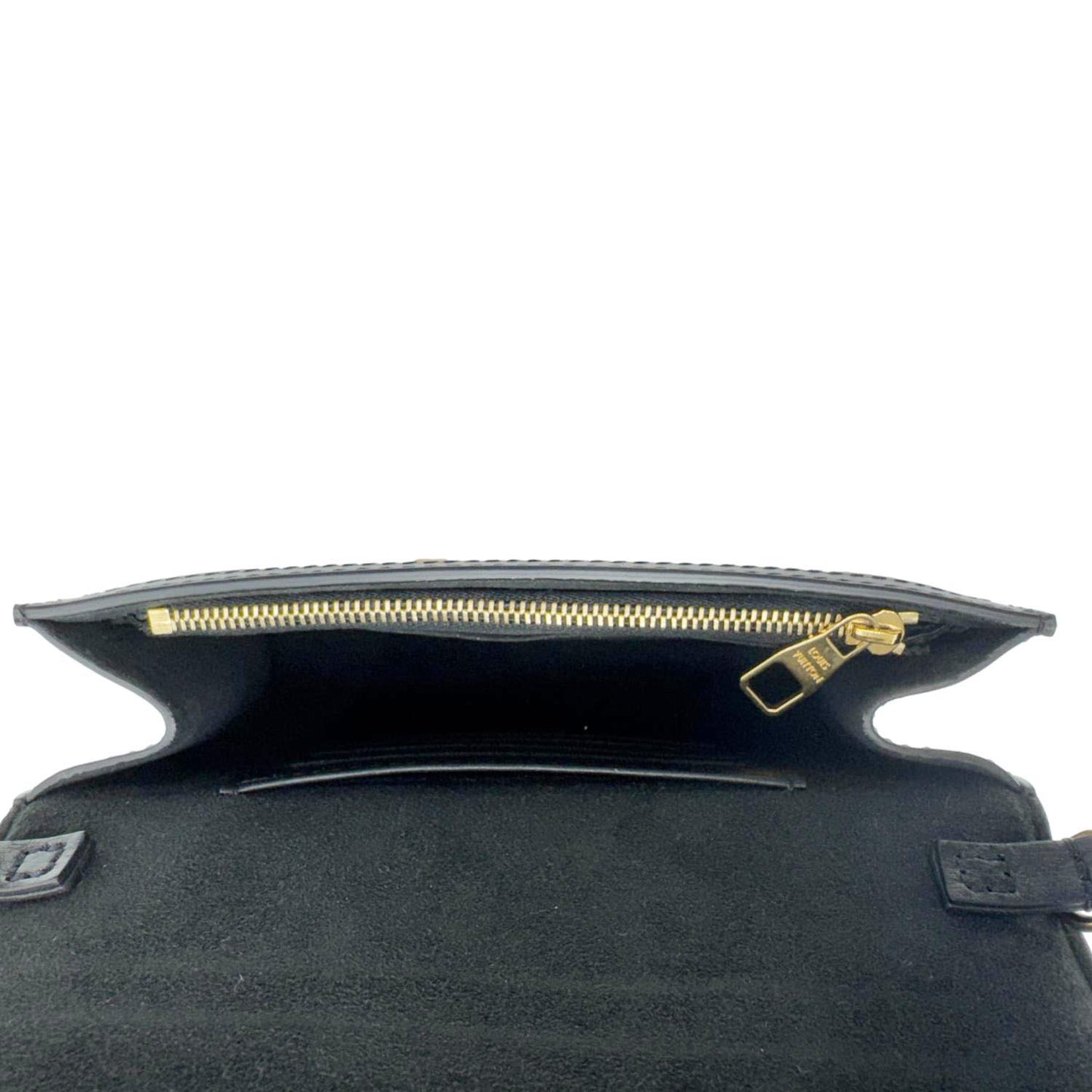 LOUIS VUITTON Dauphine Since 1854 Jacquard Chain Wallet Black