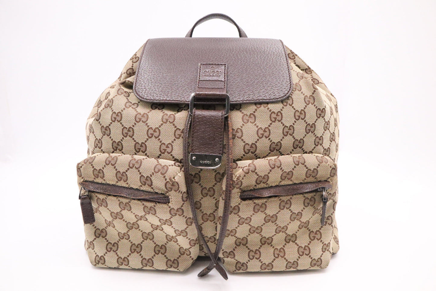 Gucci Backpack in Brown GG Canvas