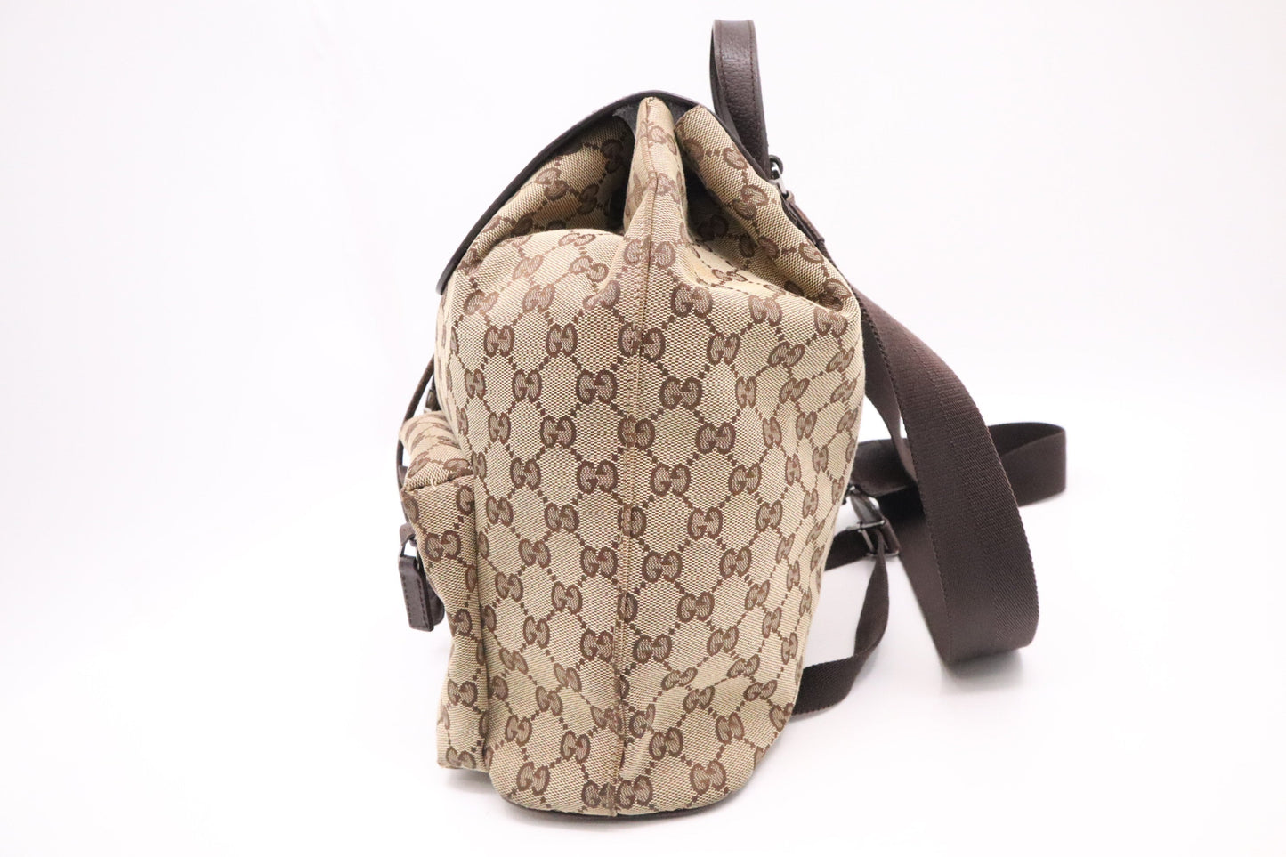 Gucci Backpack in Brown GG Canvas