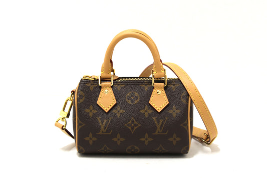 Louis Vuitton Classic Monogram Nano Hand/Shoulder Bag