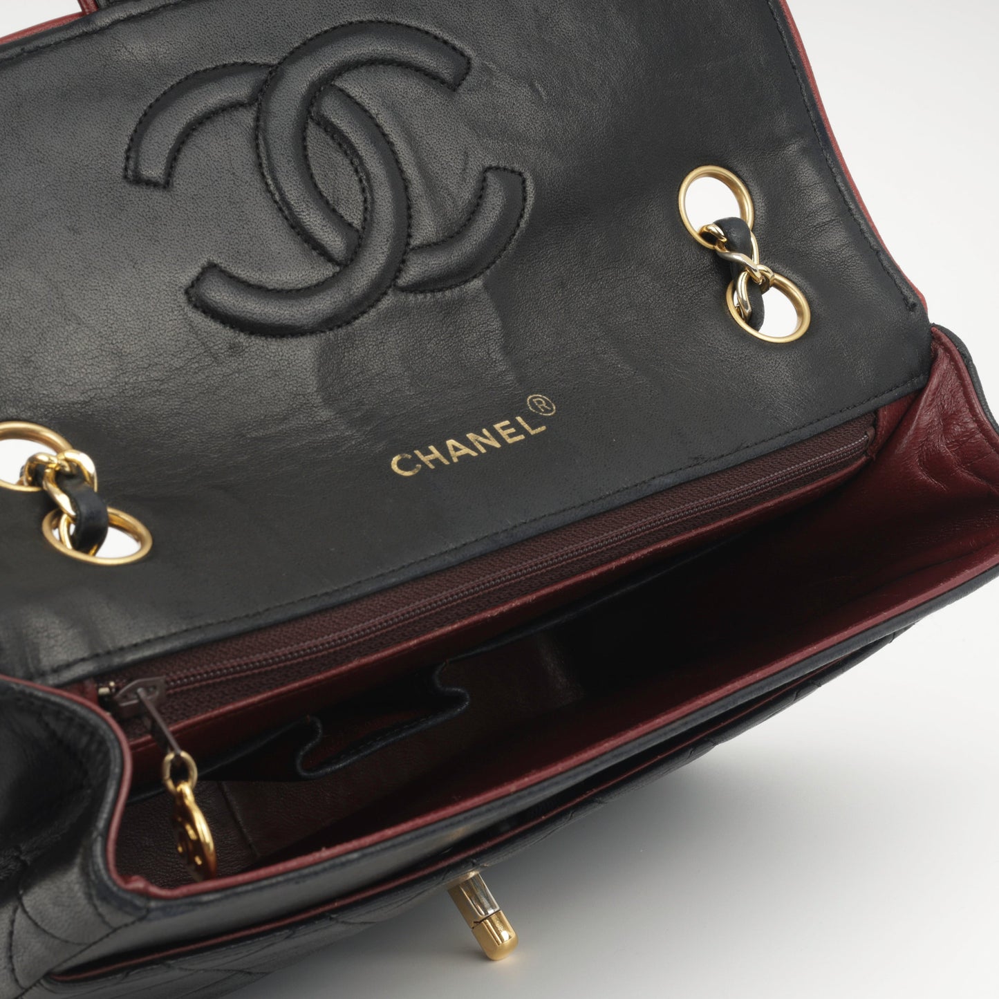Chanel  Bicolor Flap