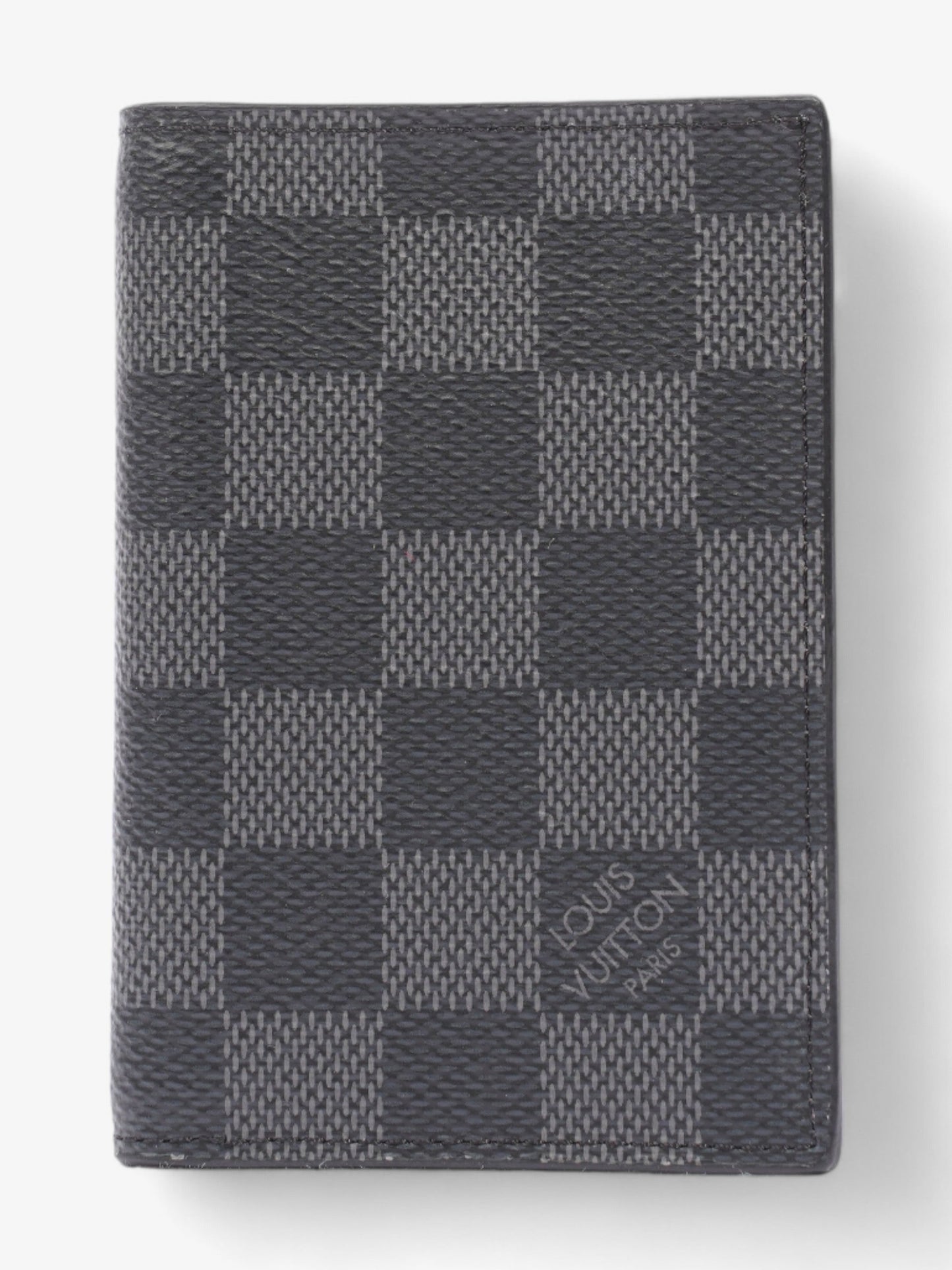 Louis Vuitton Pocket Organiser Wallet Damier Graphite Coated Canvas