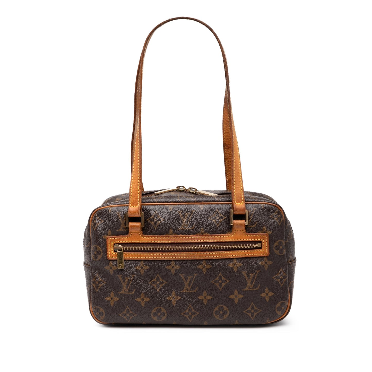 Brown Louis Vuitton Monogram Cite MM Shoulder Bag