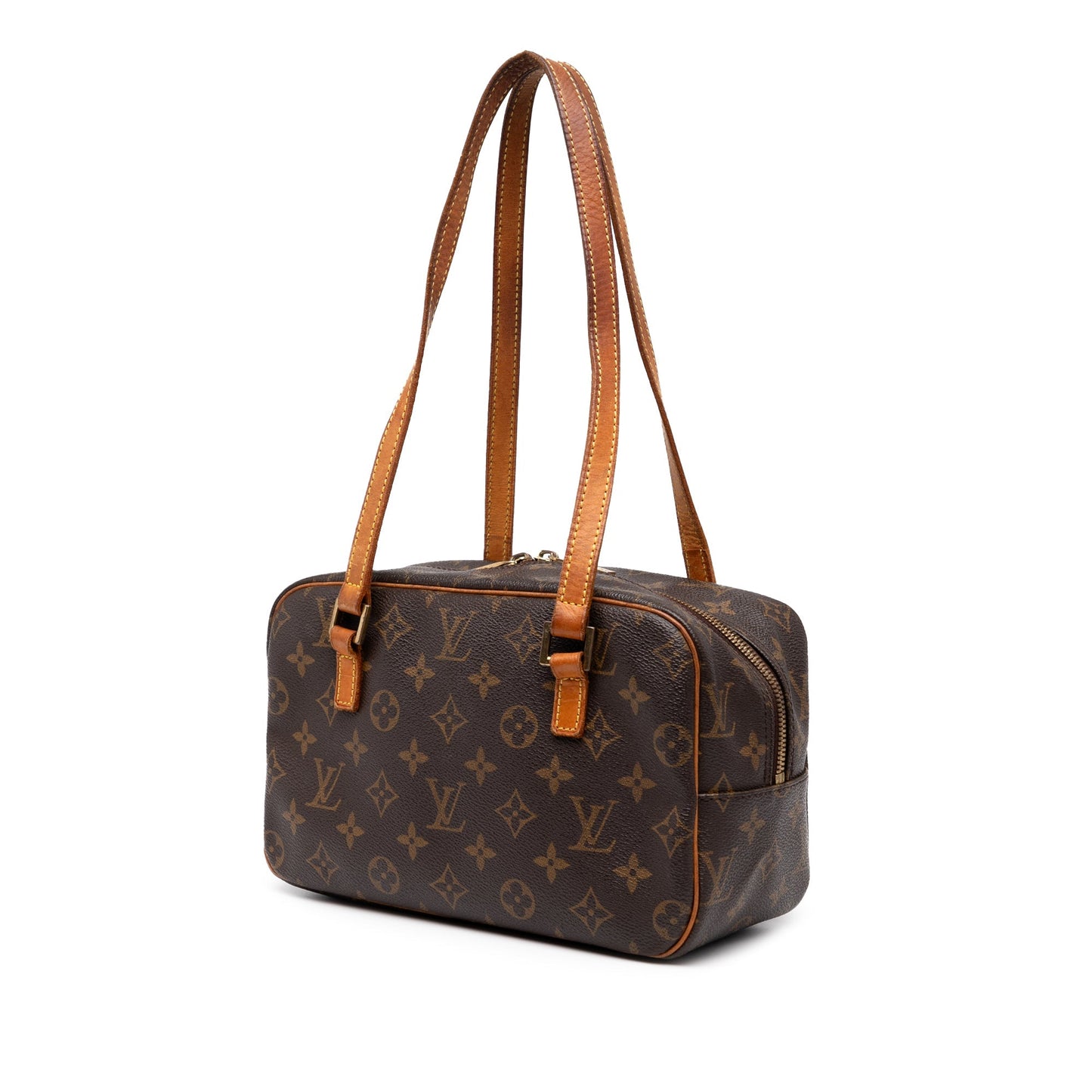Brown Louis Vuitton Monogram Cite MM Shoulder Bag