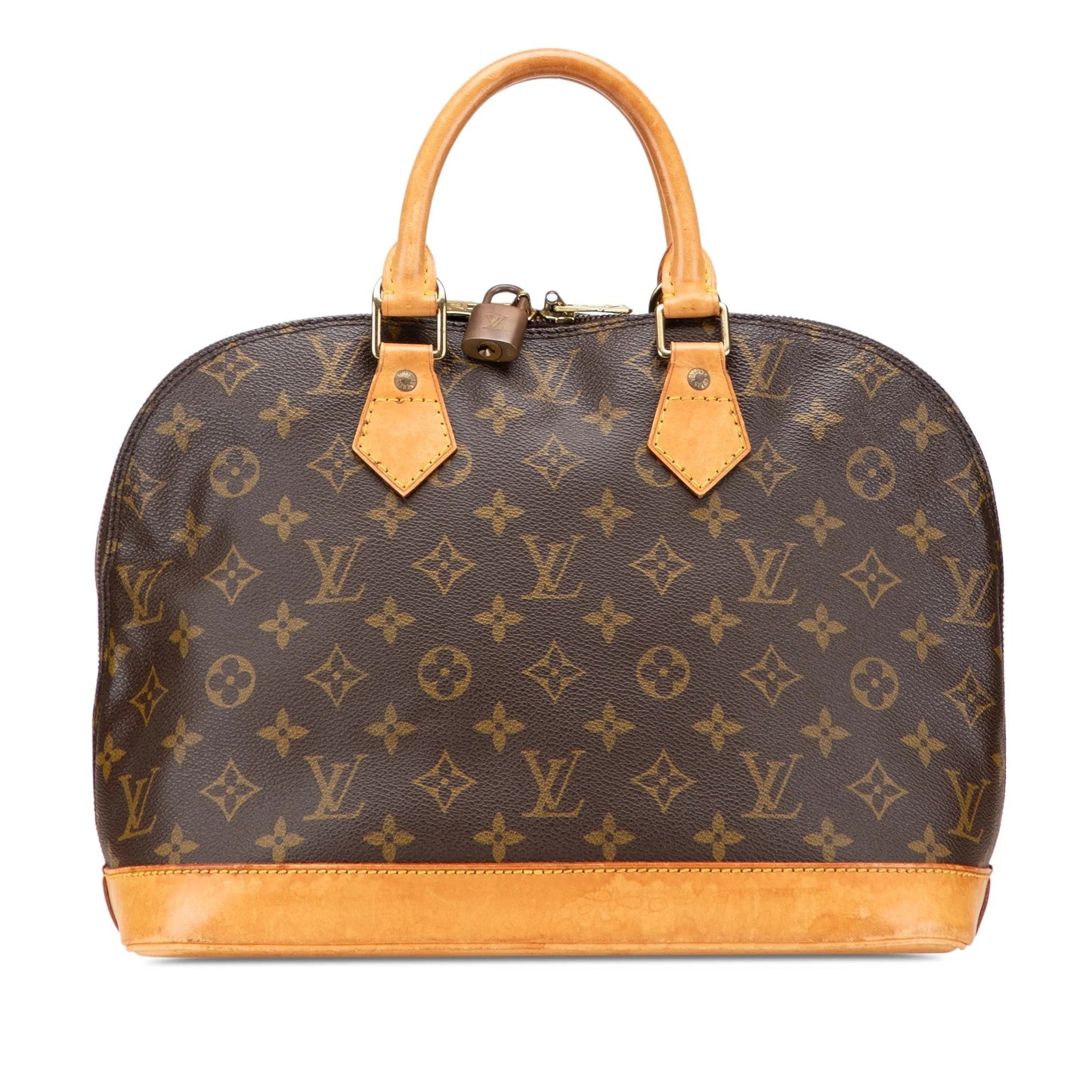 Brown Louis Vuitton Monogram Alma PM Handbag
